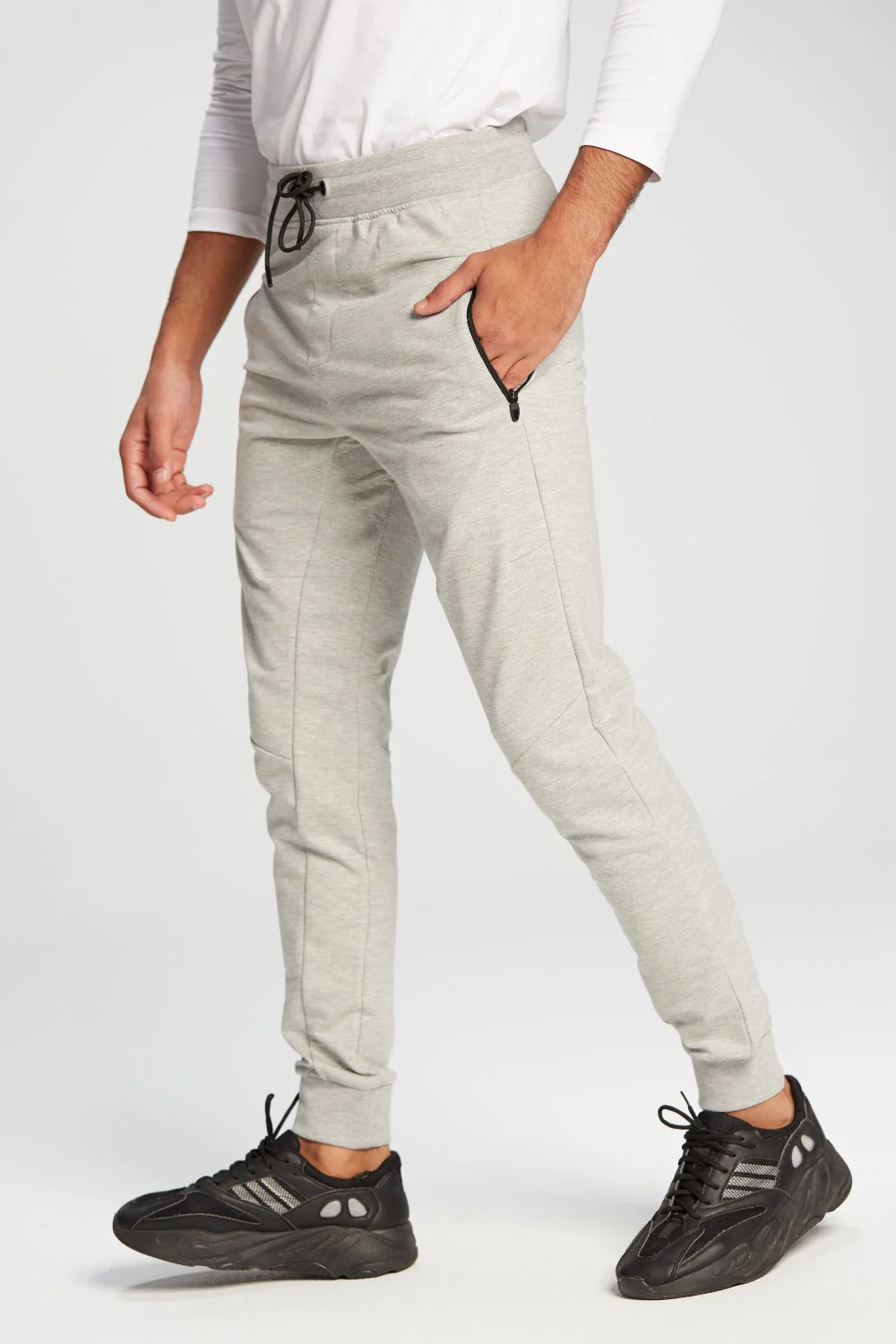 Men's Basic Slim Fit Sports Elegant Sweatpants - Image 3