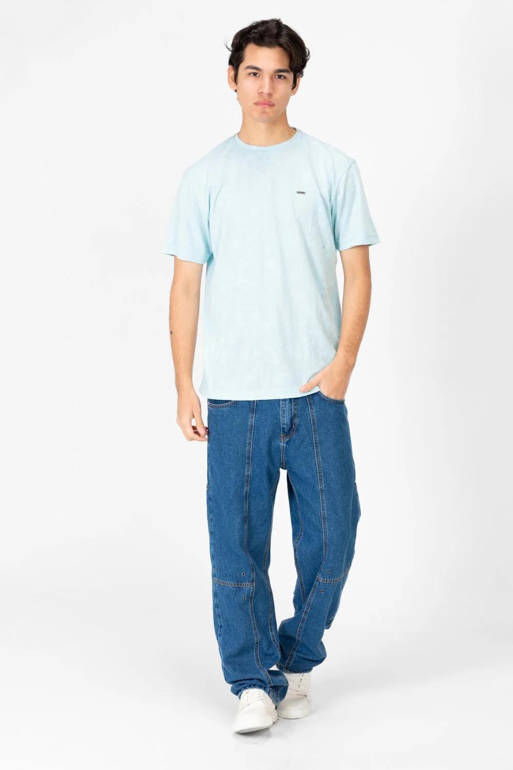 Men's Basic Summer T-shirt In Basic Colors - Image 12