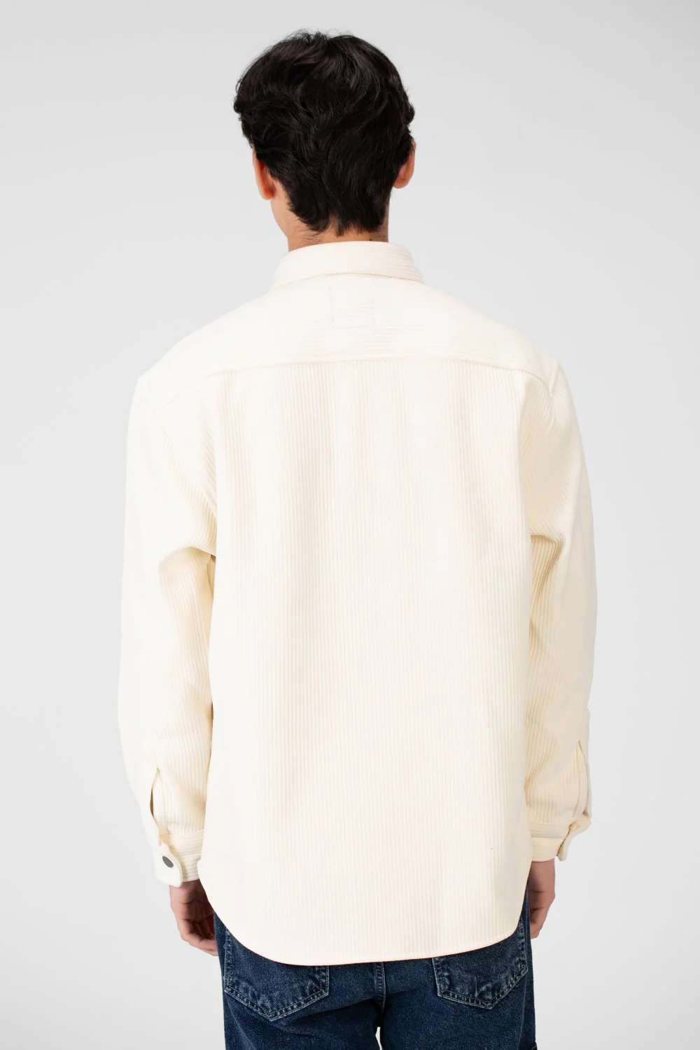 Men's Basic Winter Shirt In Practical and Comfortable Velvet Material - Image 10