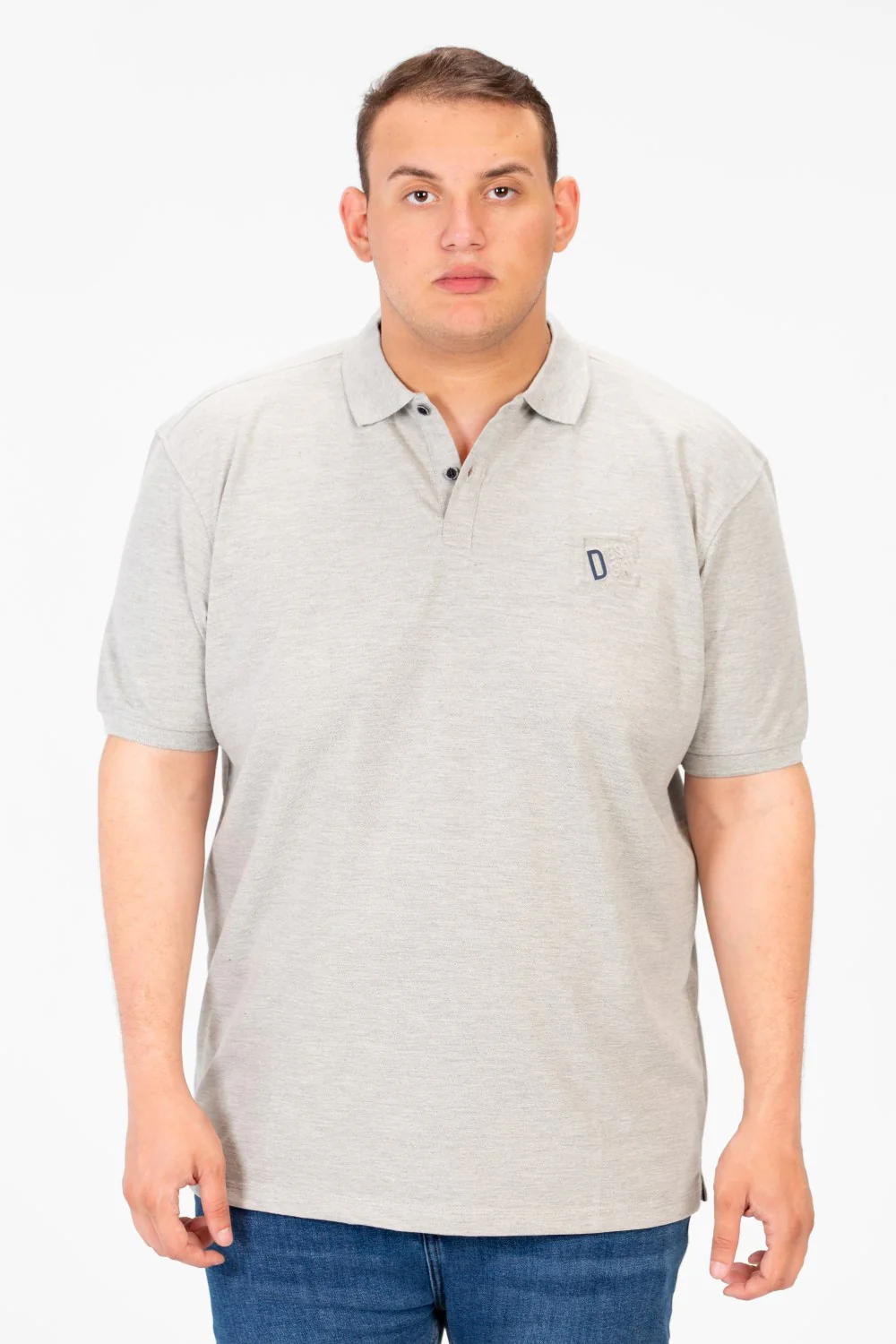 Men's Big Size Basic Half Sleeve Polo T-Shirt - Image 9
