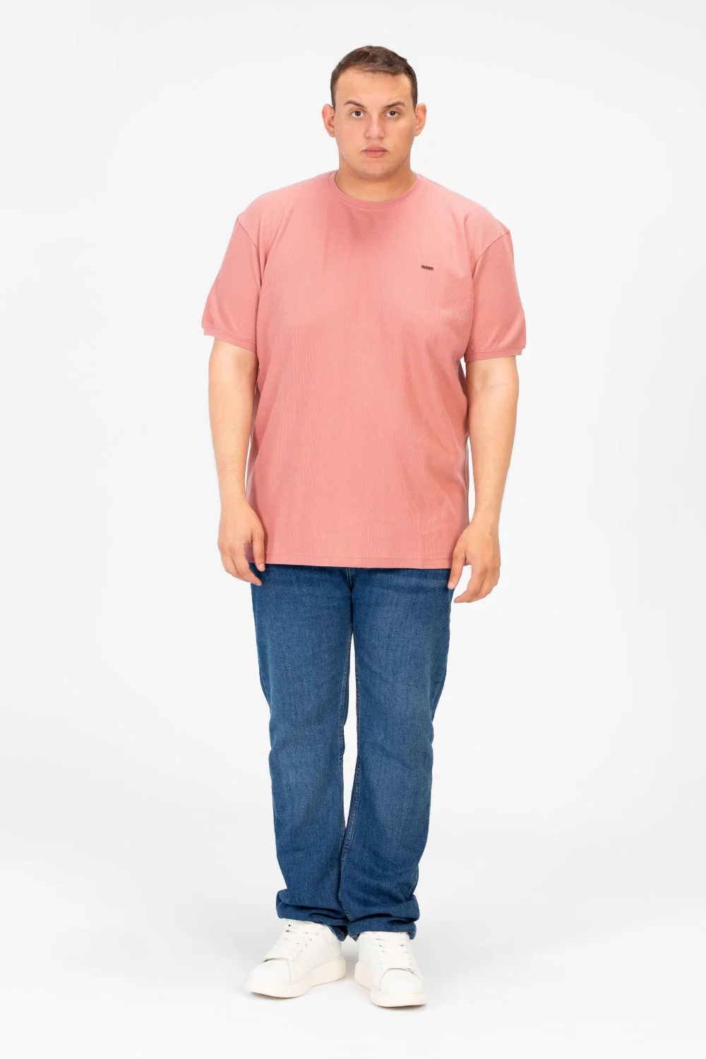 Men's Big Size Basic Half Sleeve T-shirt In High Quality Material - Image 4