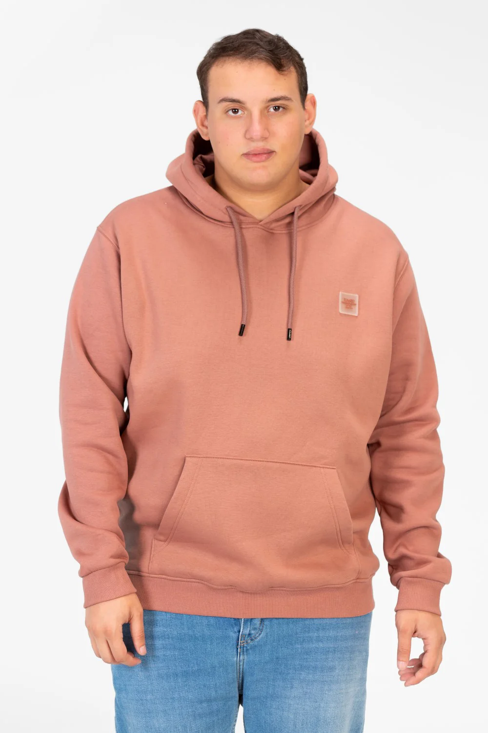 Men's Big Size Basic Long Sleeve Hoodie Sweatshirt - Image 13