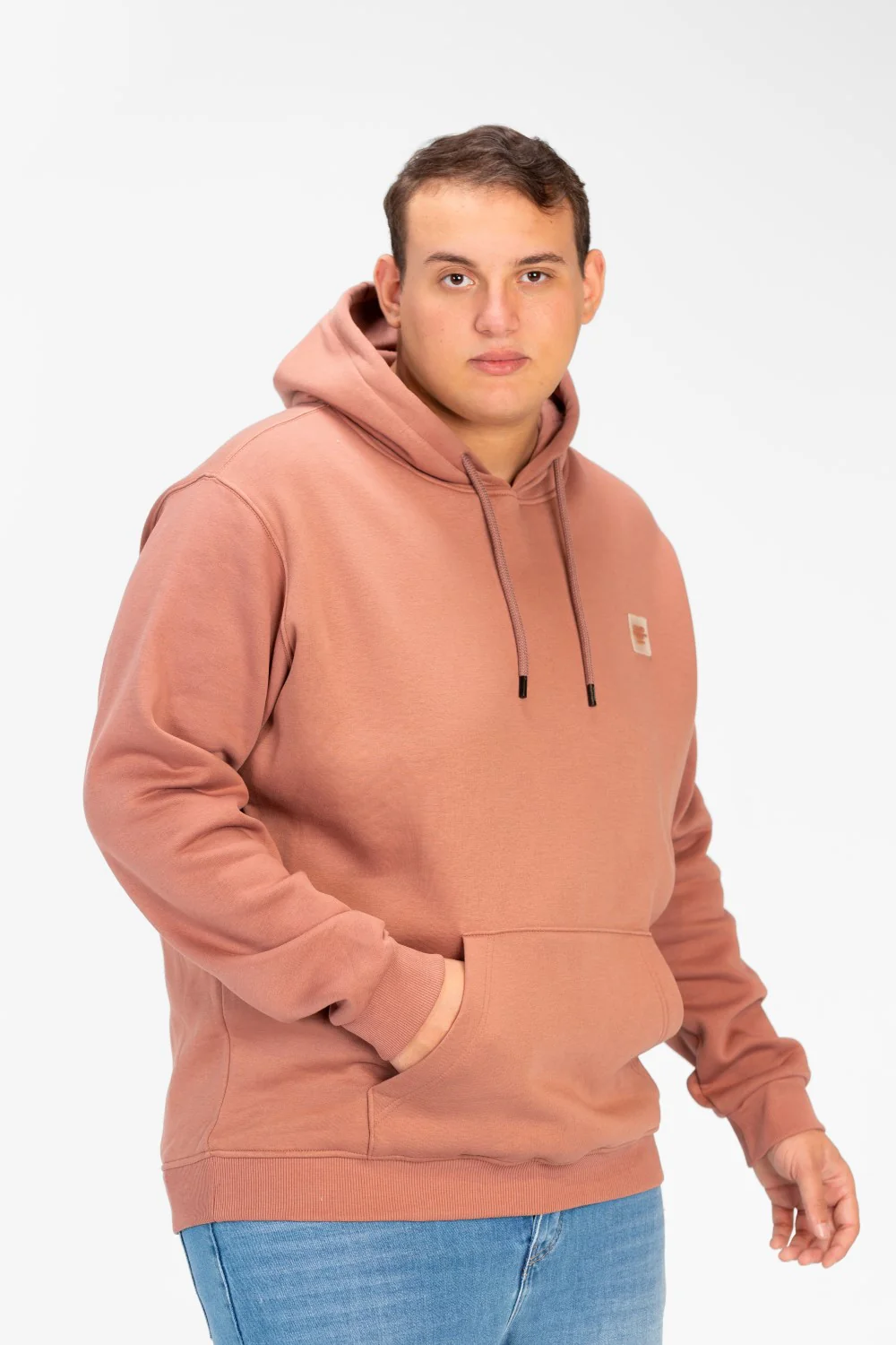 Men's Big Size Basic Long Sleeve Hoodie Sweatshirt - Image 15