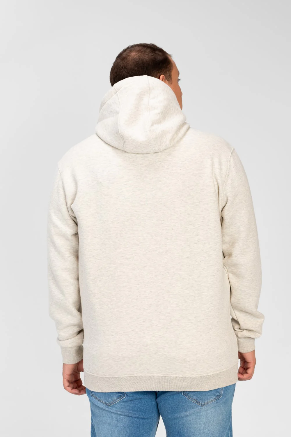Men's Big Size Basic Long Sleeve Hoodie Sweatshirt - Image 42
