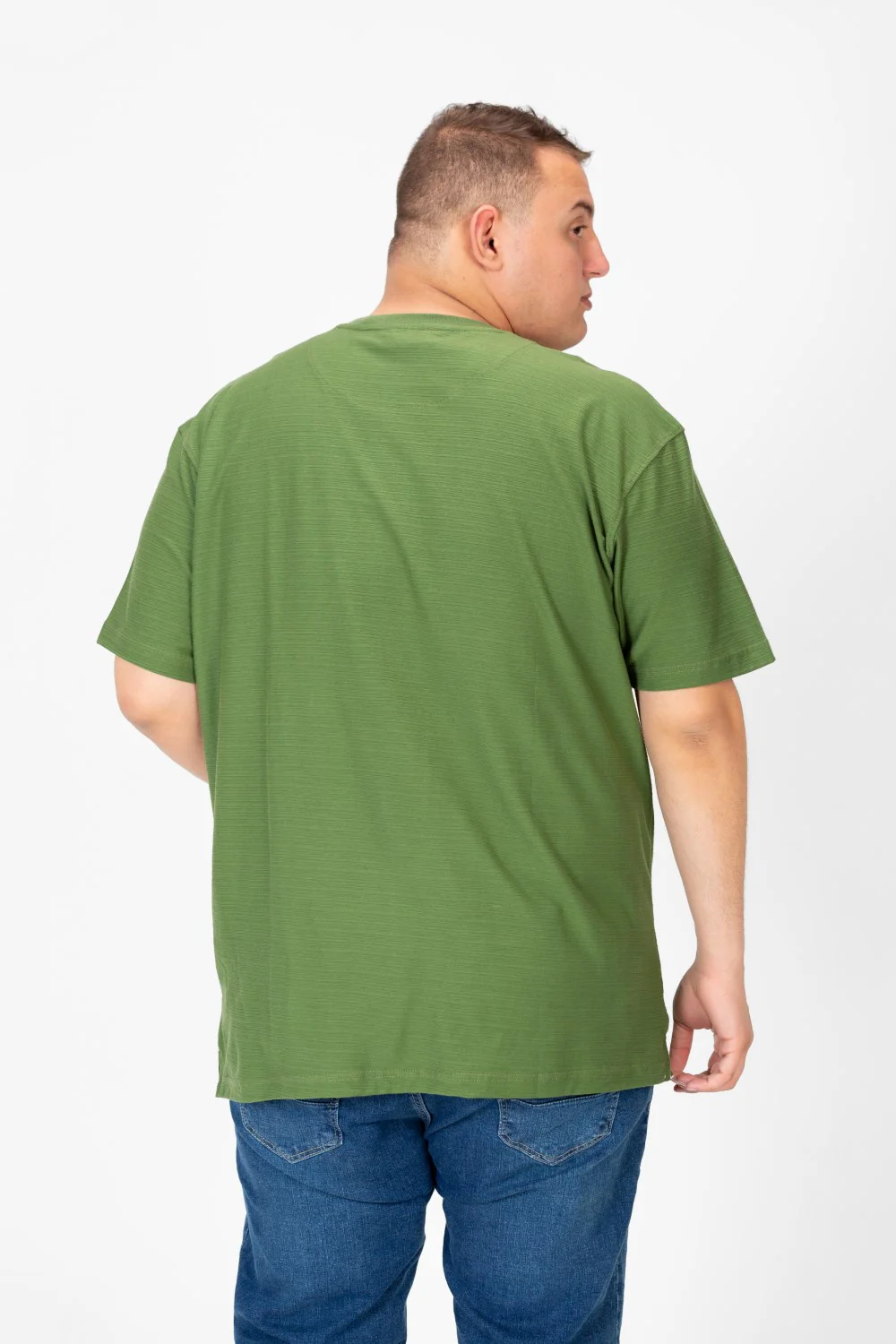 Men's Big Size Basic Short Sleeves T-Shirt - Image 10