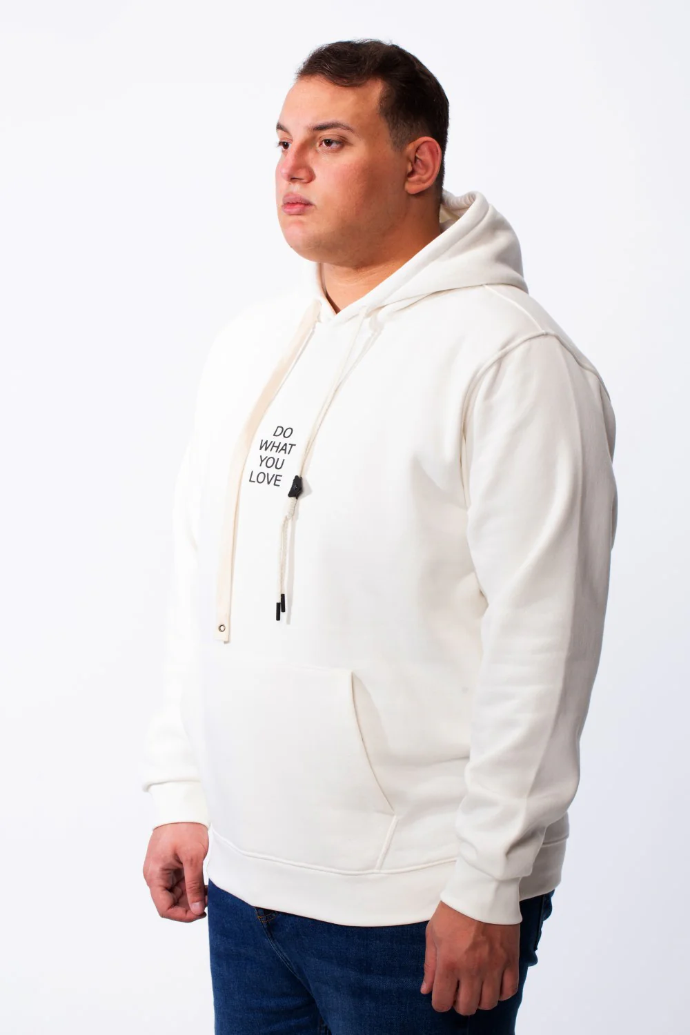 Men's Big Size Comfortable Kangaroo Pocket Front And Back Graphic Print Tomato Store Melton Hooded Sweatshirt - Image 12
