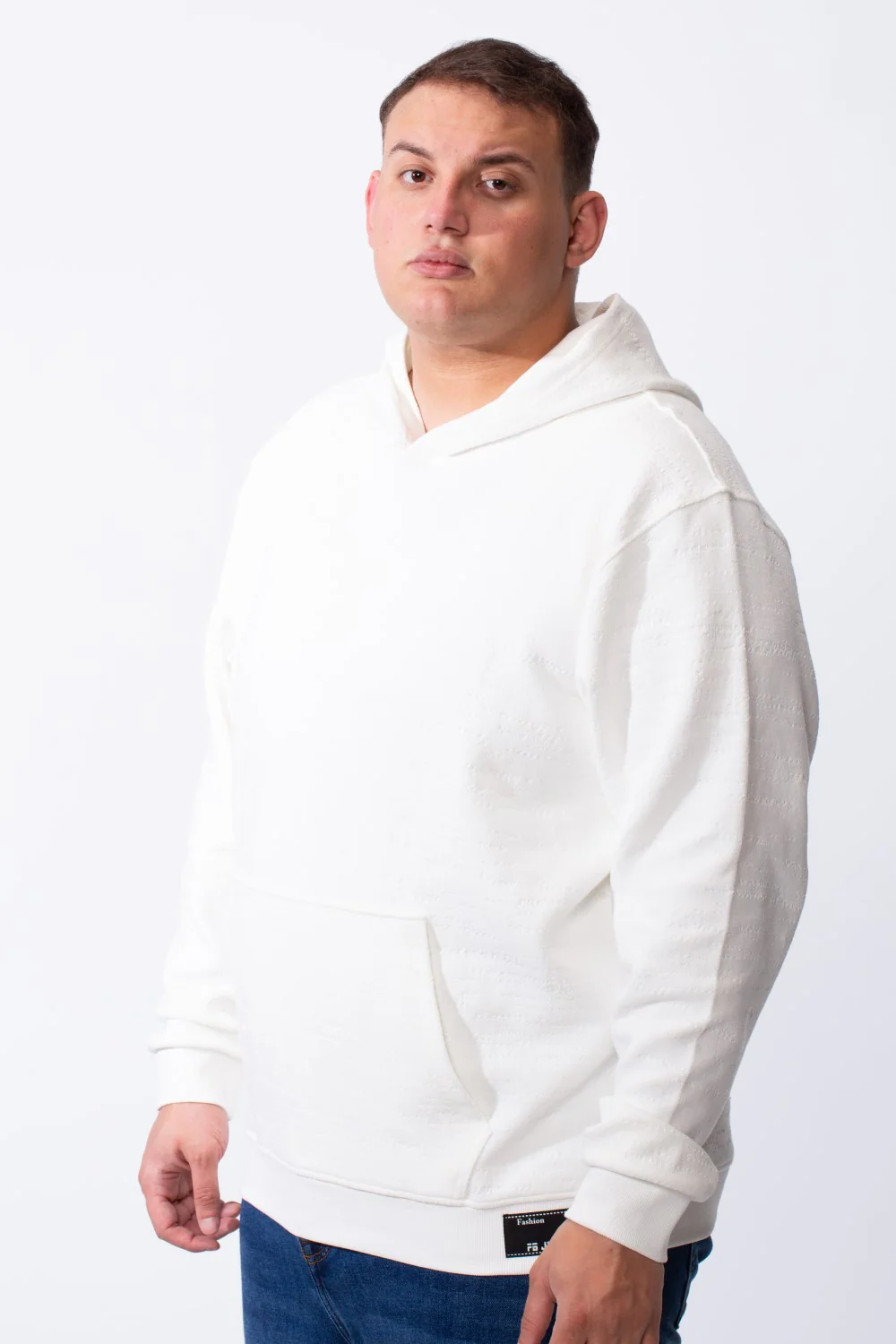 Men's Big Size Hooded Sweatshirt With Kangaroo Pocket Long Sleeve Basic Everyday Wear Tomato Store - Image 12
