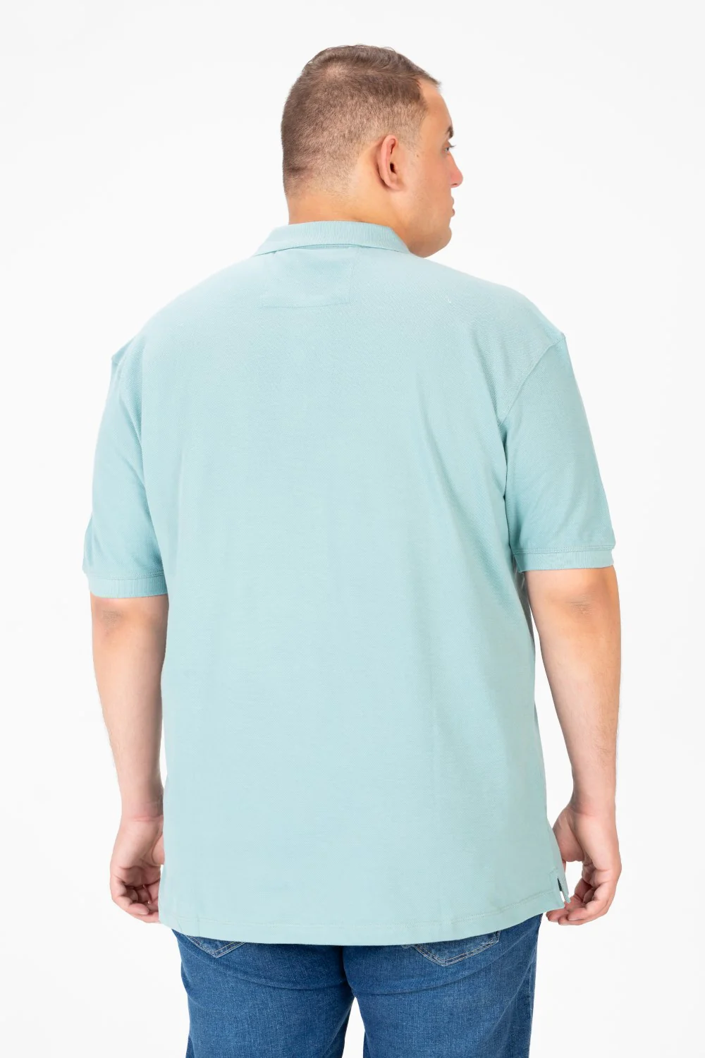 Men's Big Size Polo Half Sleeve T-Shirt with Front Pocket - Image 10