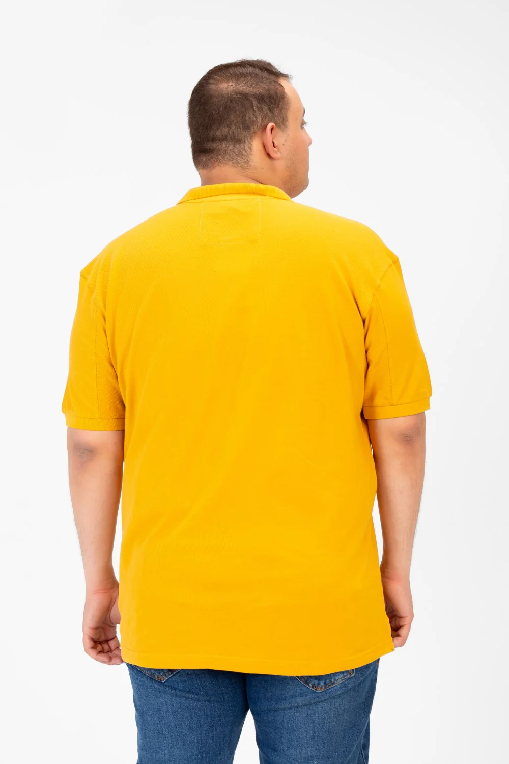 Men's Big Size Printed Short Sleeve Polo T-Shirt - Image 10