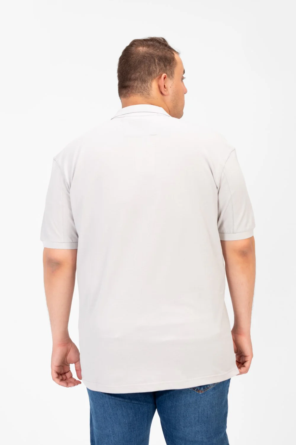 Men's Big Size Printed Short Sleeve Polo T-Shirt - Image 6