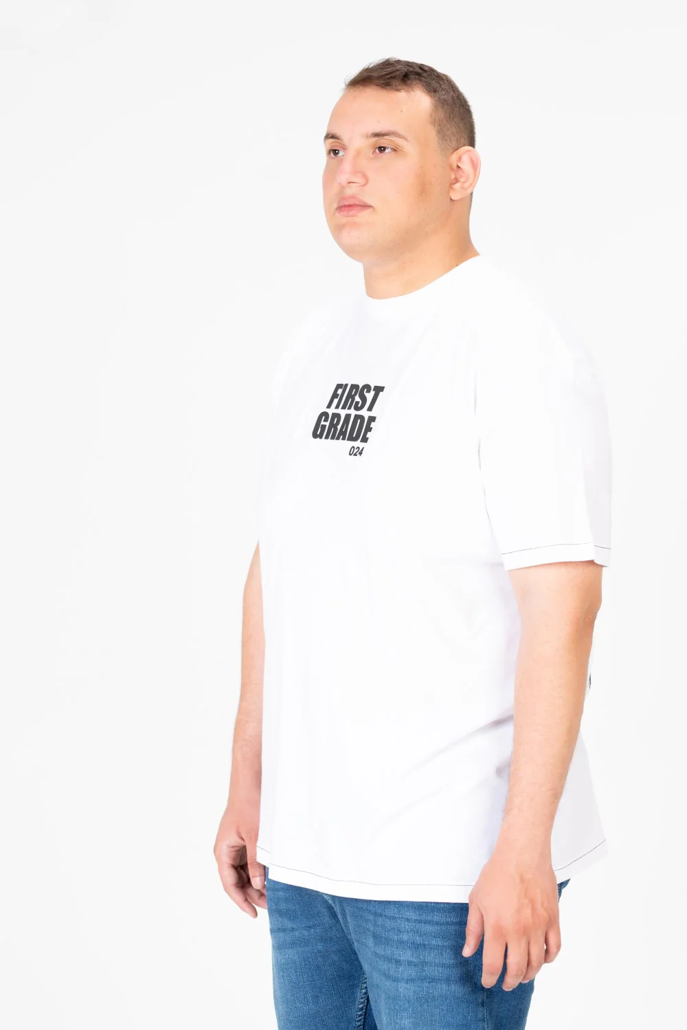 Men's Big Size Short Sleeve Printed T-Shirt - Image 11