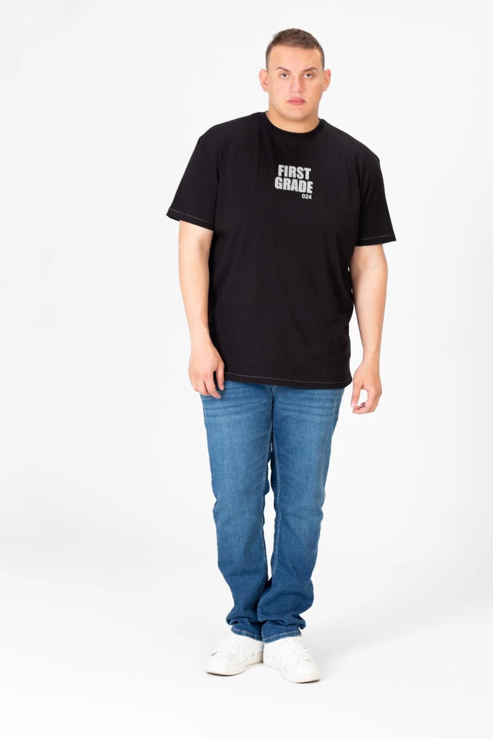 Men's Big Size Short Sleeve Printed T-Shirt - Image 4