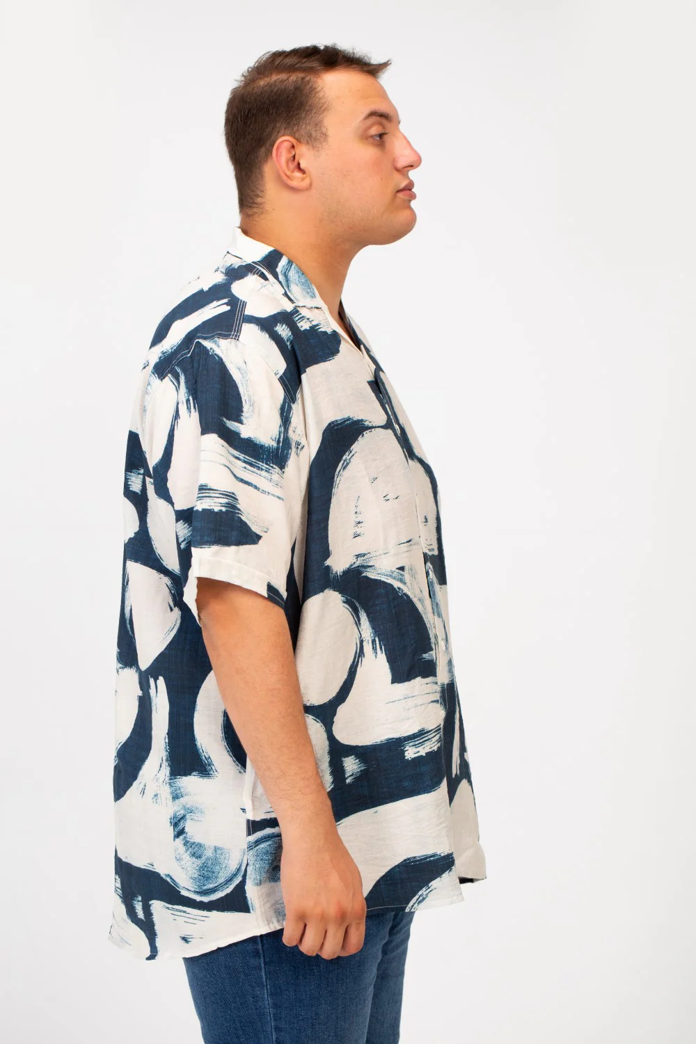 Men's Big Size Summer Short Sleeved Full Print Shirt Made Of Practical And Comfortable Material - Image 7