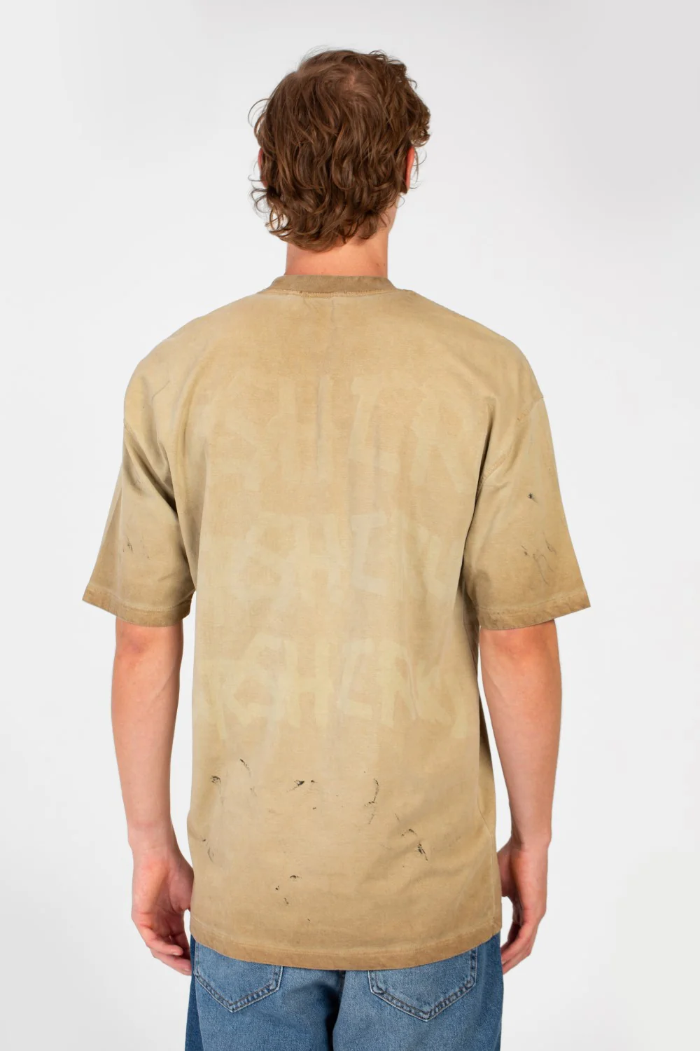 Men's Bolivar Oversized Short Sleeve Crew Neck Printed T-Shirt - Image 2