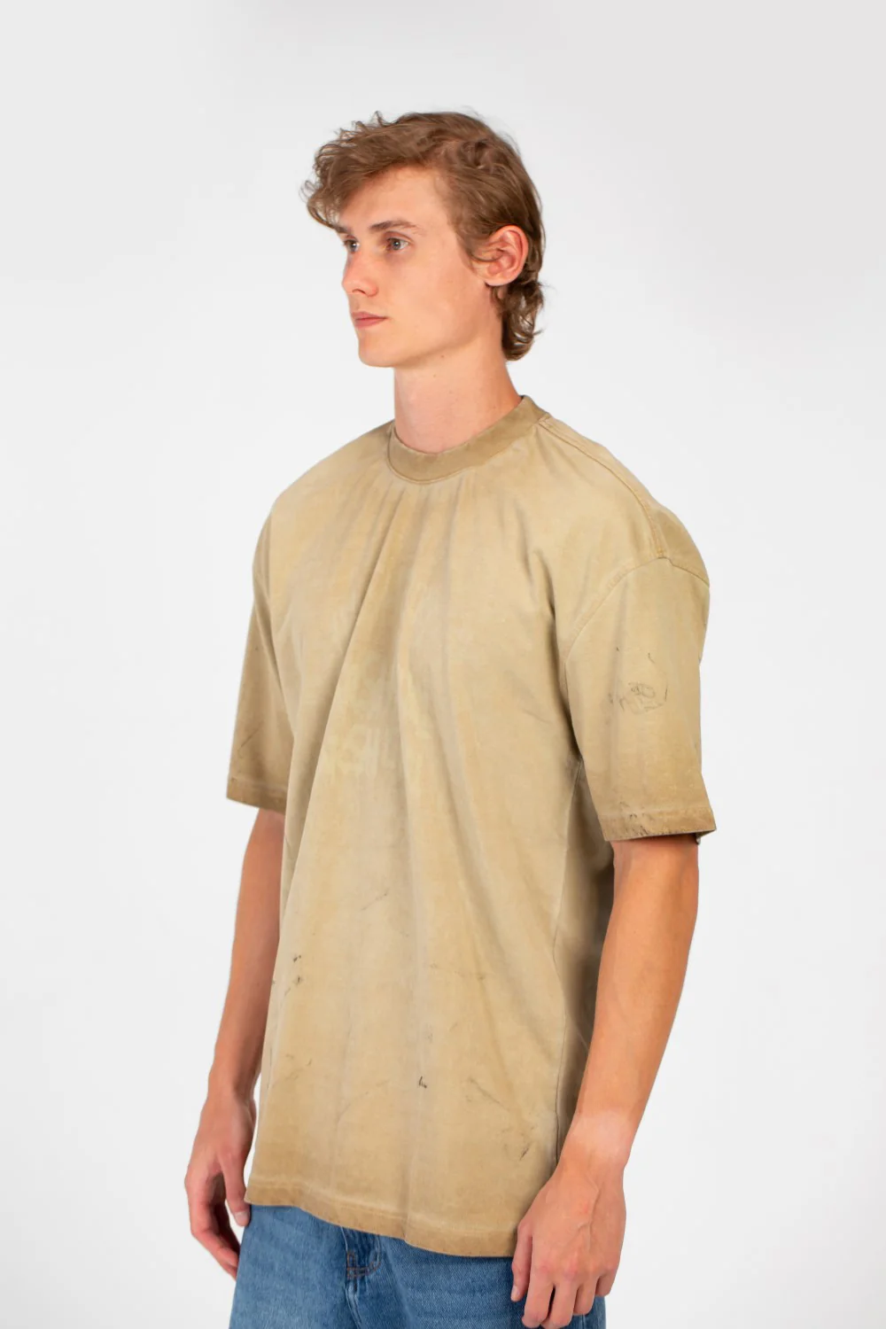 Men's Bolivar Oversized Short Sleeve Crew Neck Printed T-Shirt - Image 3