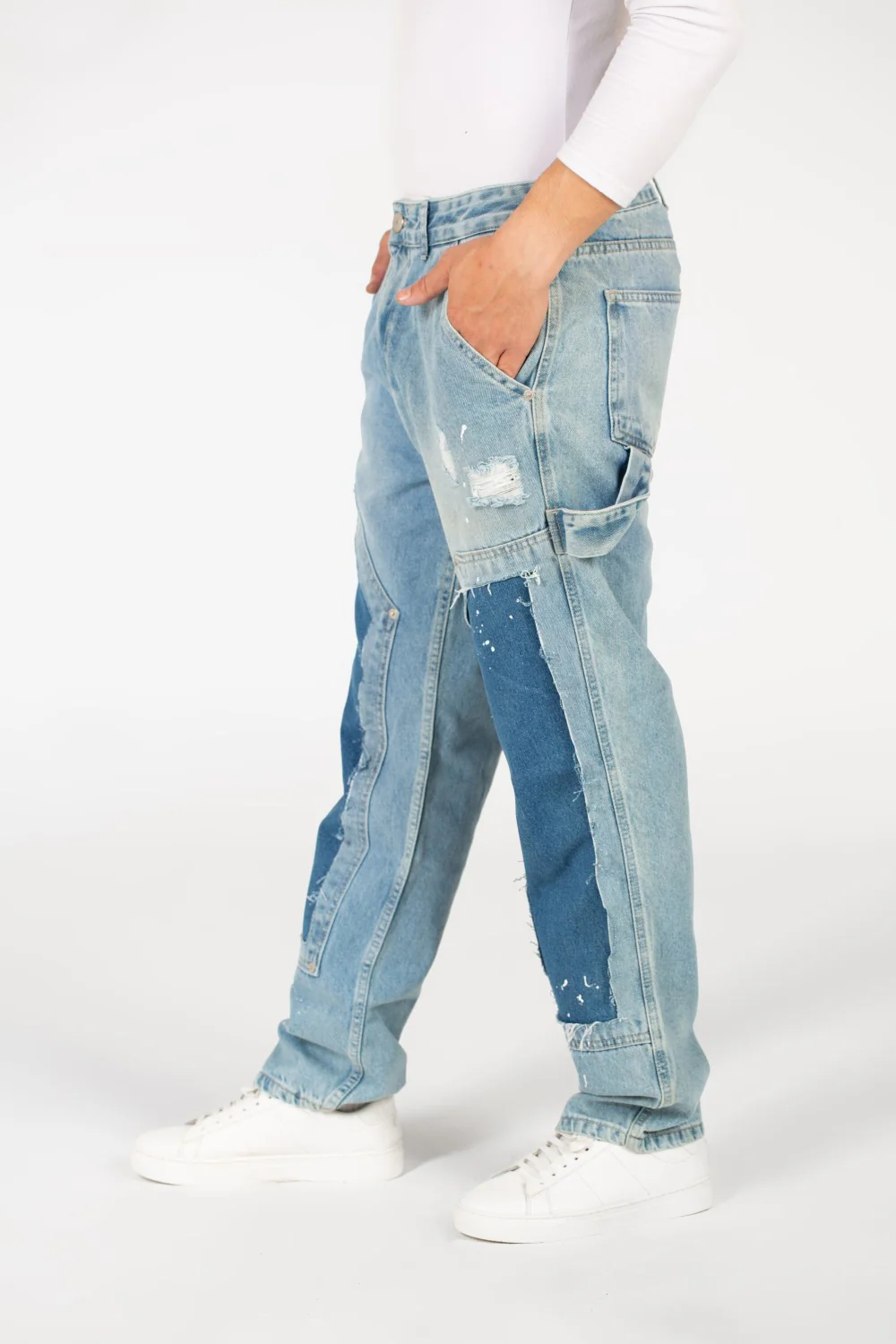 Men's Boyfriend Jeans Pants In Modern Cut - Image 15