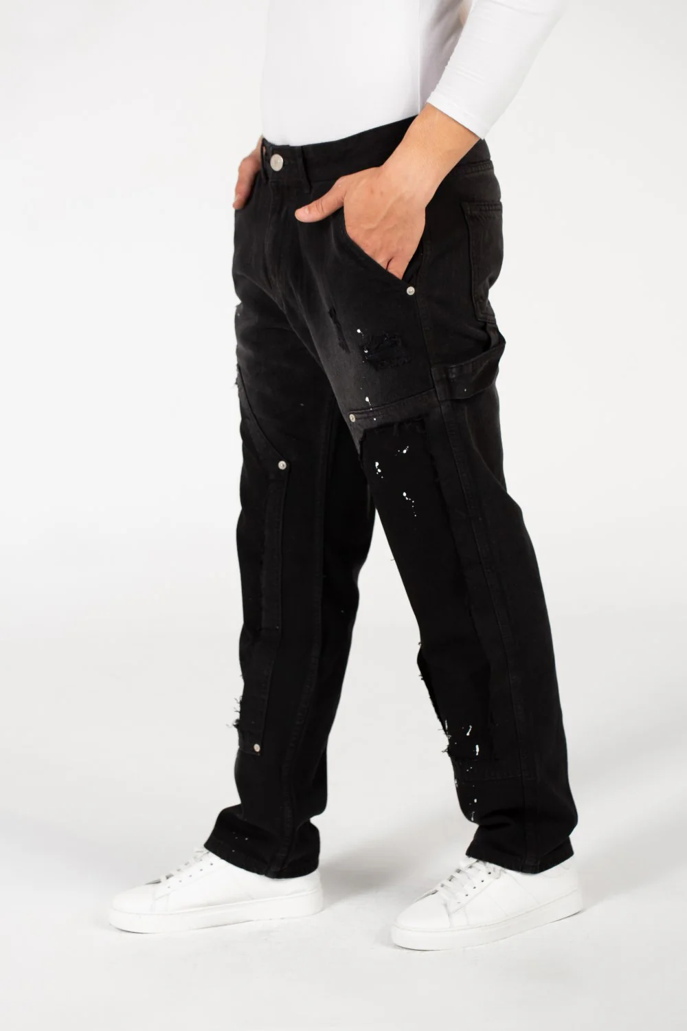Men's Boyfriend Jeans Pants In Modern Cut - Image 4
