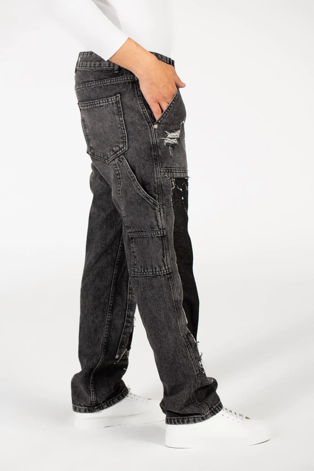 Men's Boyfriend Jeans Pants In Modern Cut - Image 7