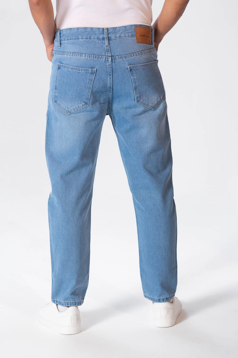 Men's Boyfriend Jeans Pants With Five Pockets And Trendy Fit - Image 11