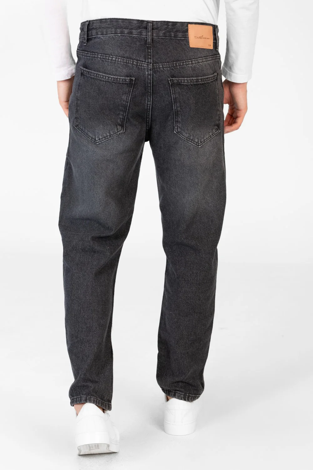 Men's Boyfriend Jeans Pants With Five Pockets And Trendy Fit - Image 2