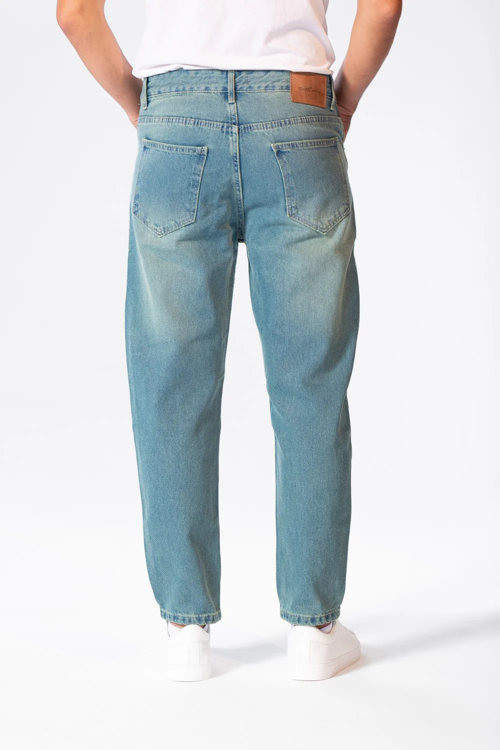 Men's Boyfriend Jeans Pants With Five Pockets And Trendy Fit - Image 9