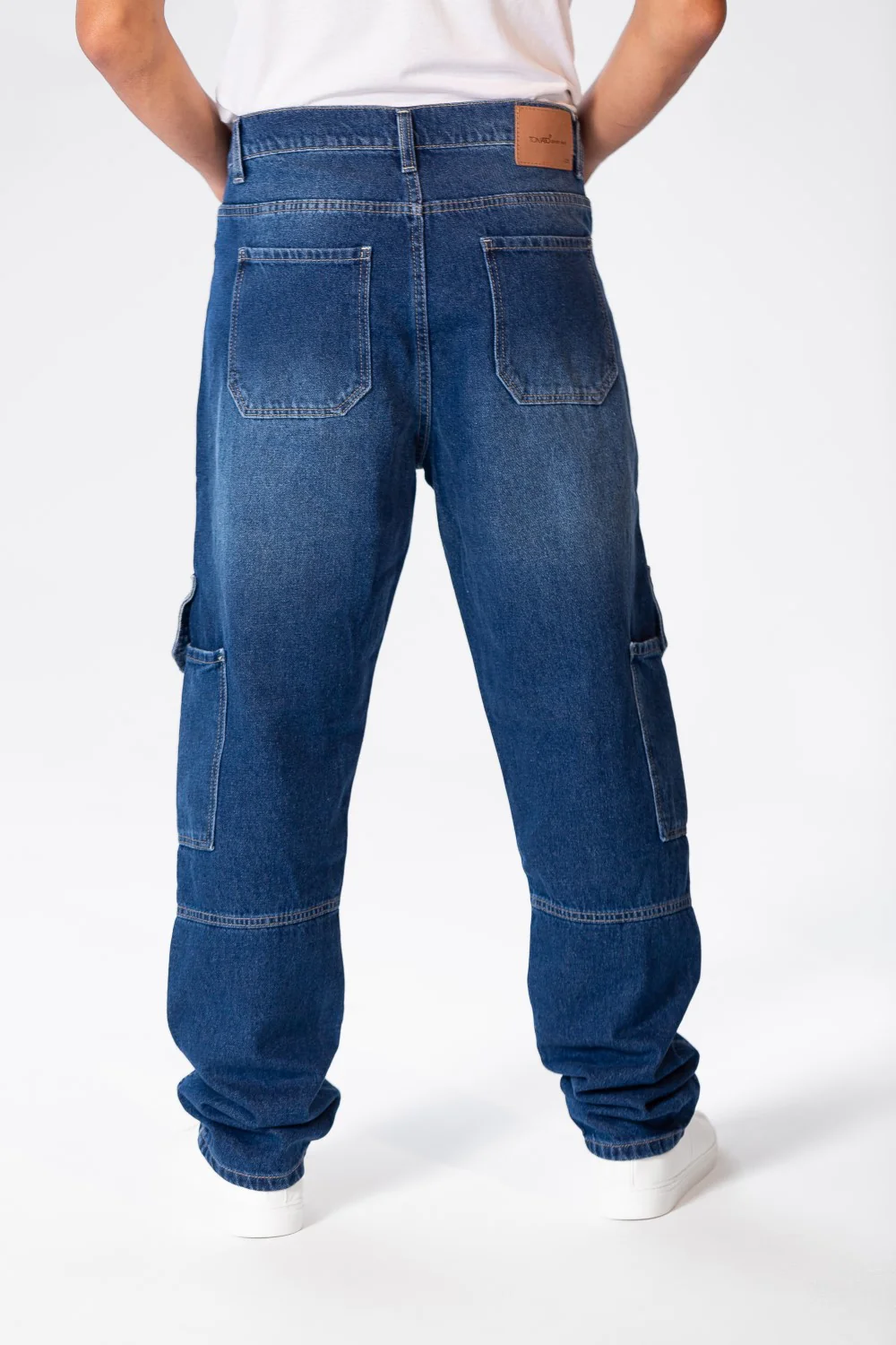 Men's Cargo Jeans Pants With A Modern Fit - Image 14