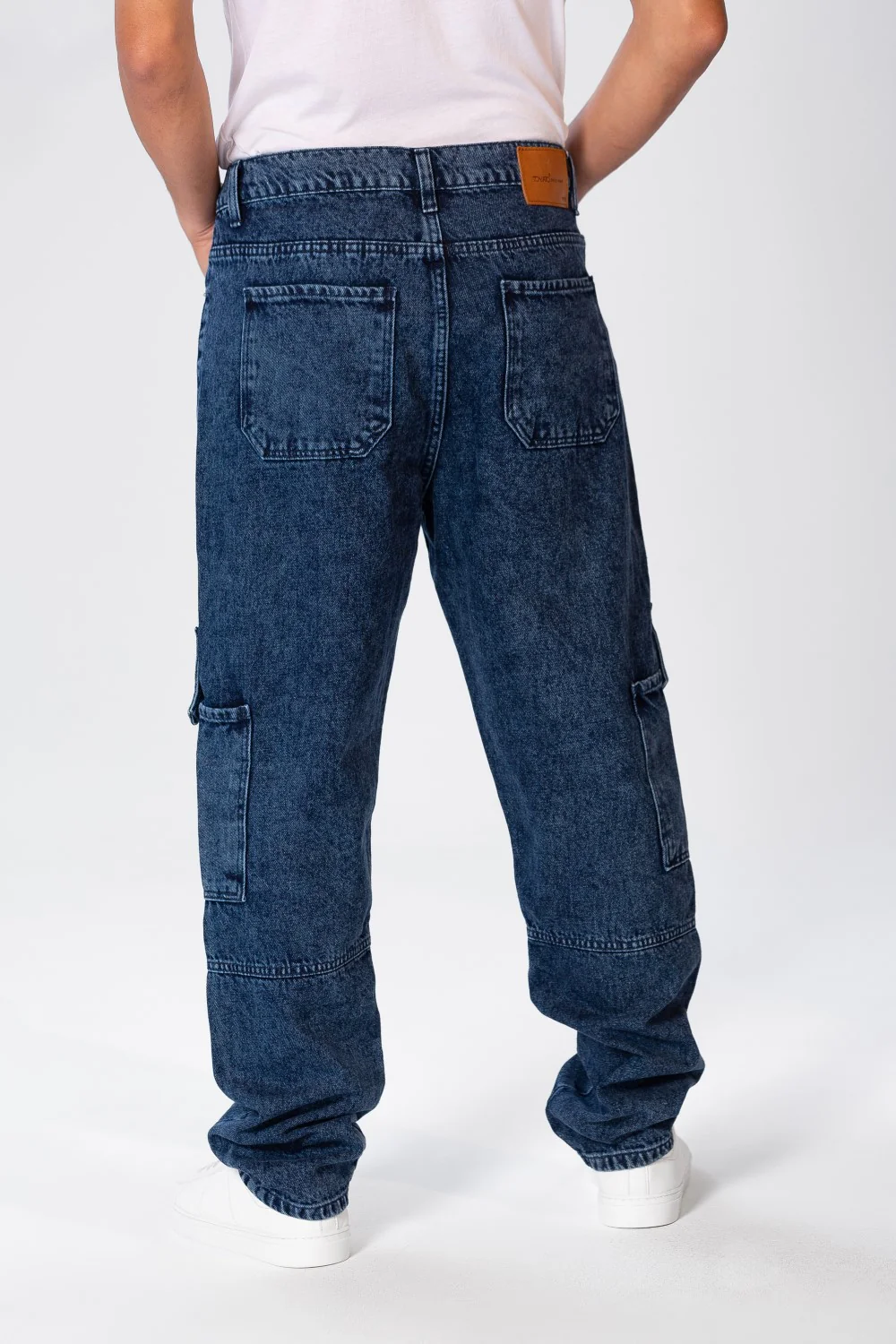Men's Cargo Jeans Pants With A Modern Fit - Image 5