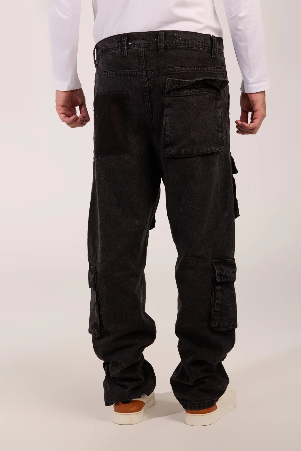 Men's cargo jeans Pants With Pockets And A Modern Design - Image 2