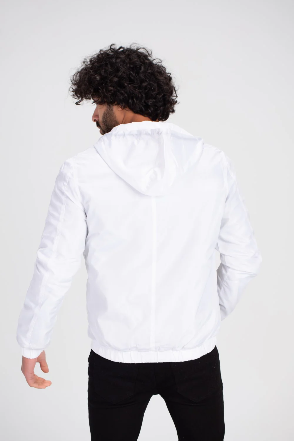 Men's Casual Full Zipper Basic Waterproof Sweatshirt - Image 11