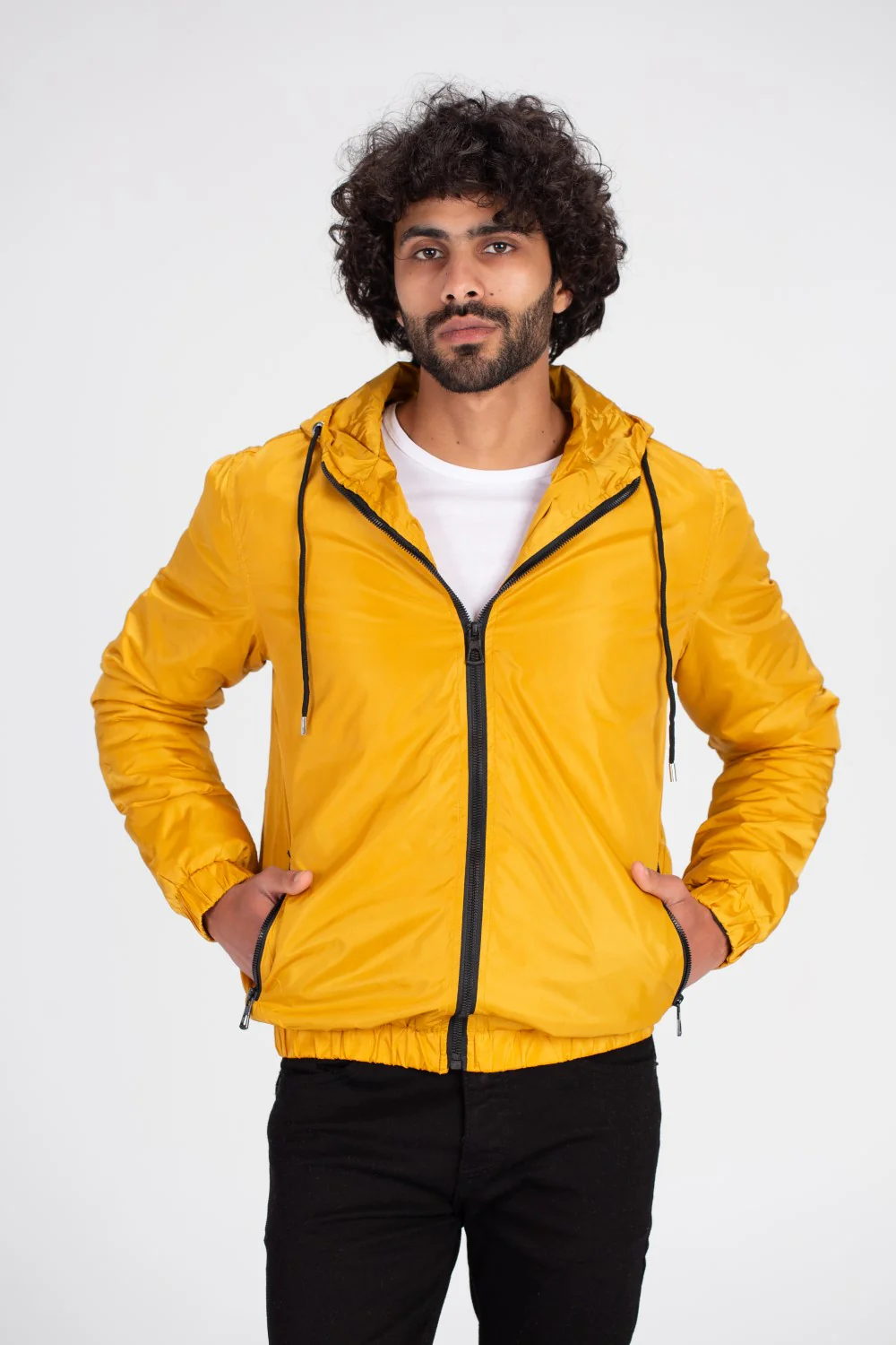 Men's Casual Full Zipper Basic Waterproof Sweatshirt - Image 6