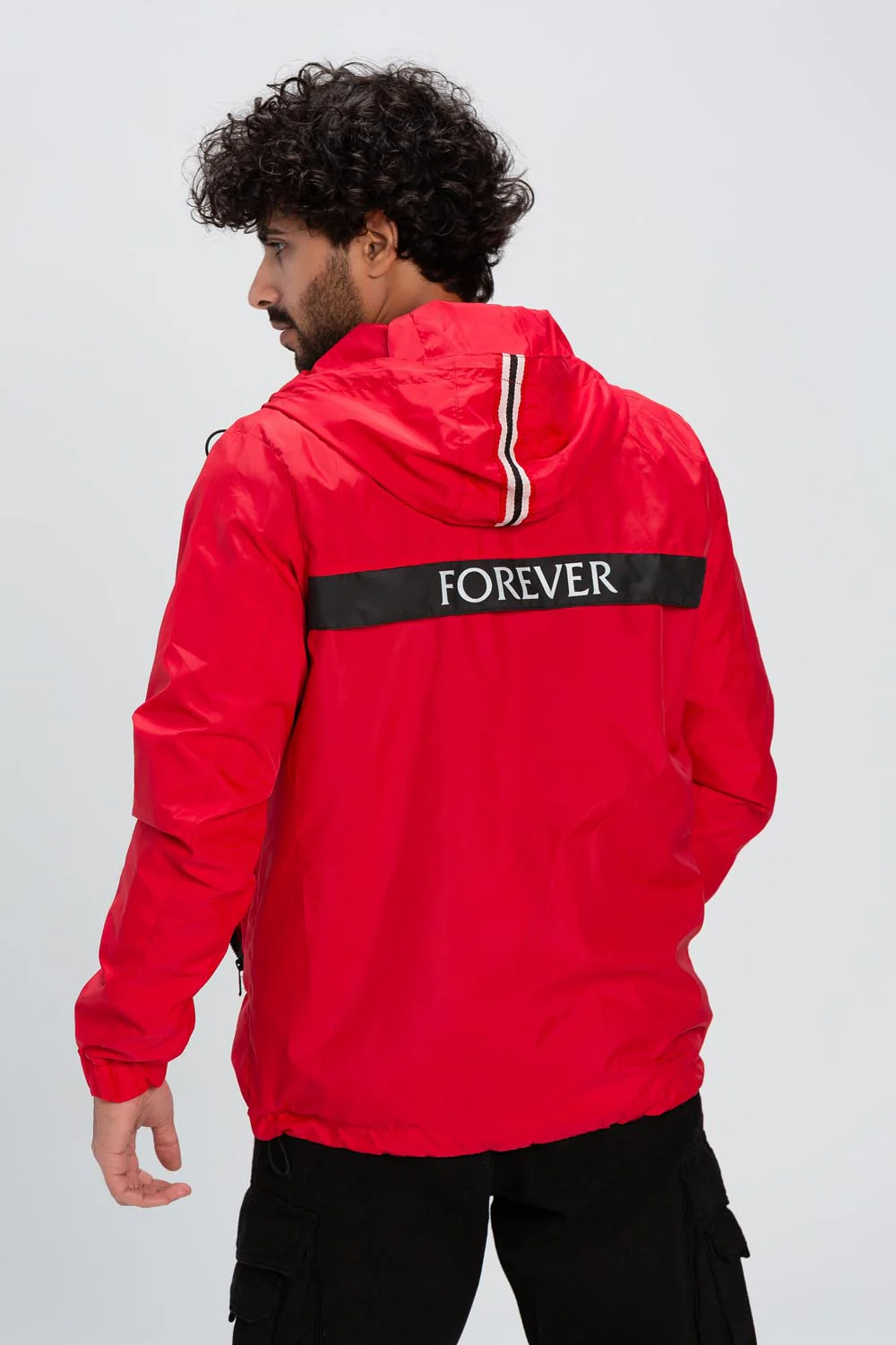 Men's Casual Full Zipper Waterproof Back Printed Jacket With Unique Style - Image 11