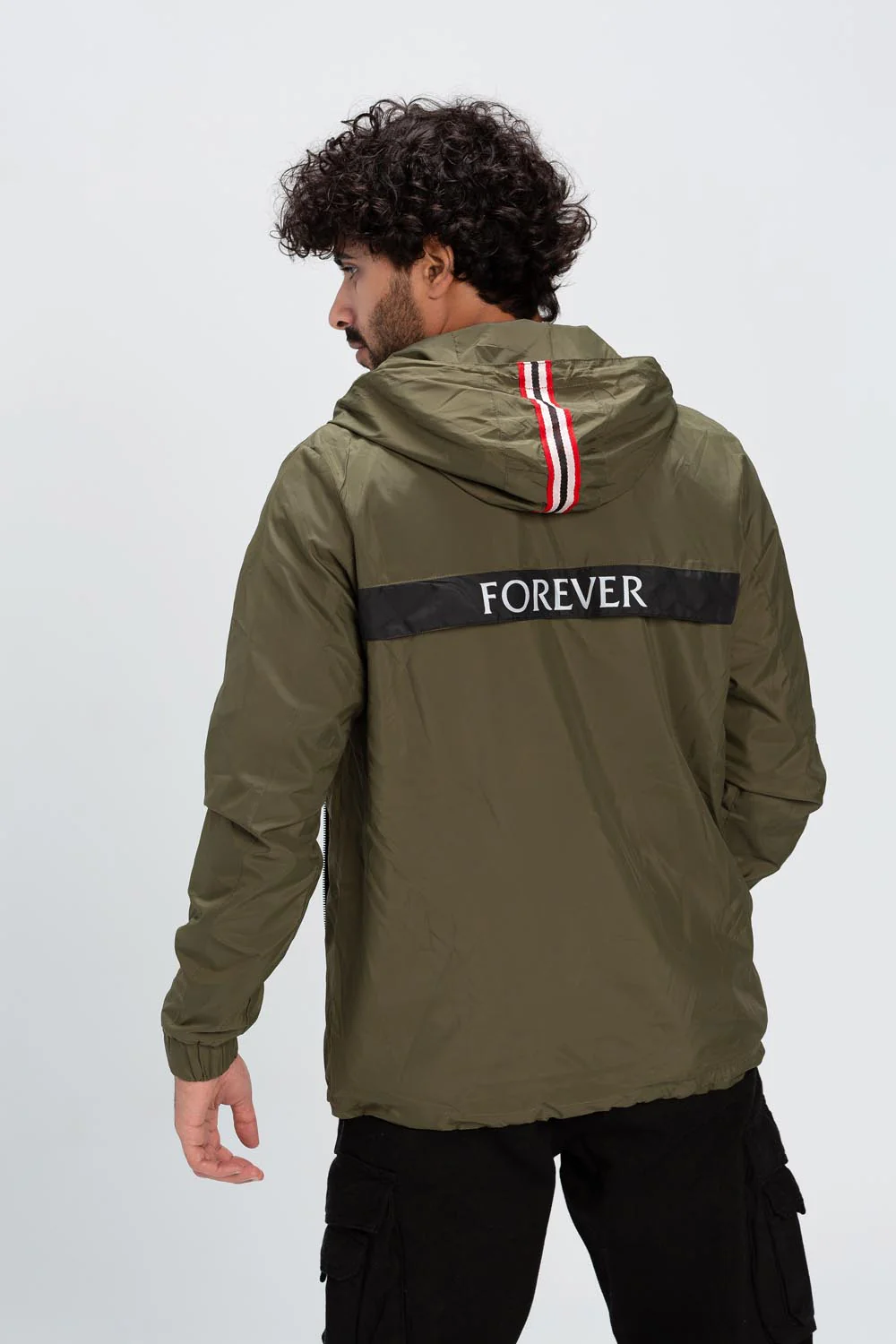 Men's Casual Full Zipper Waterproof Back Printed Jacket With Unique Style - Image 8