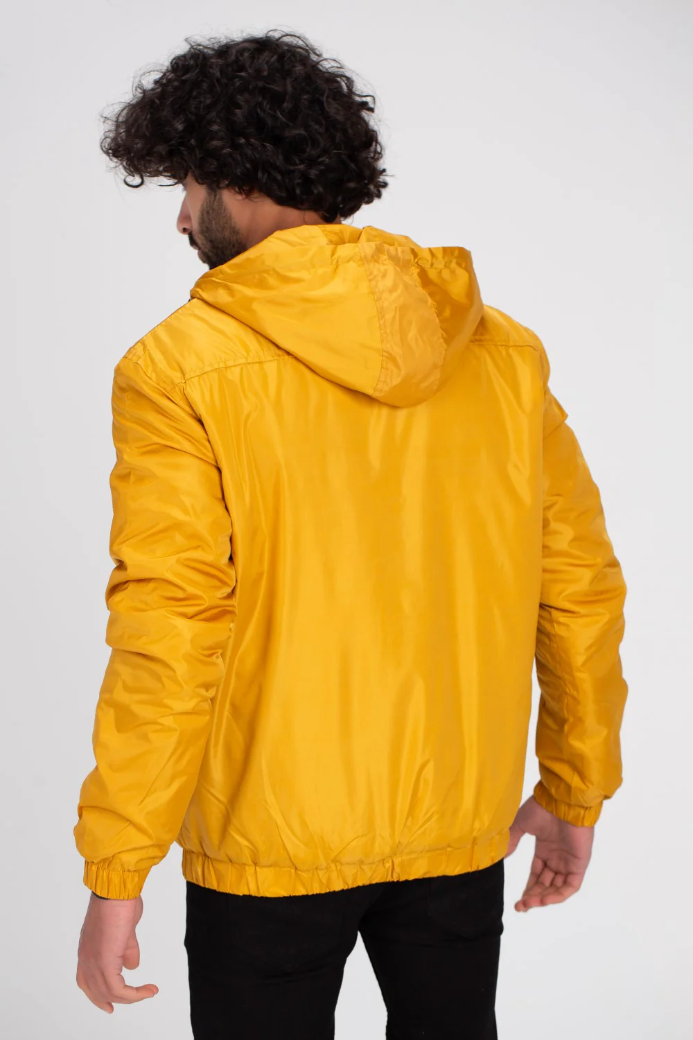Men's Casual Half Zipper Front Printed Waterproof Sweatshirt - Image 2