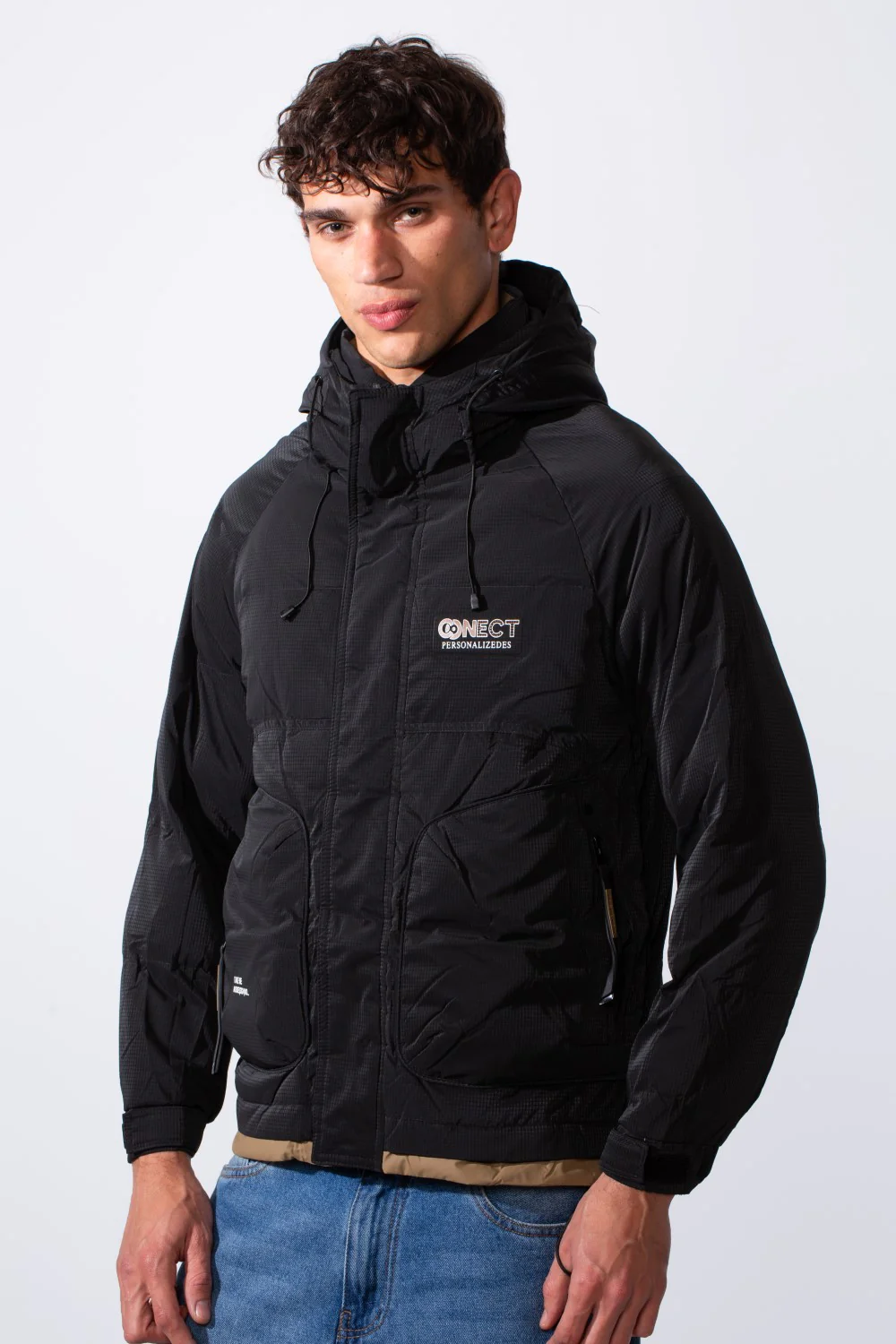 Men's Casual Hooded Lightweight Waterproof Jacket