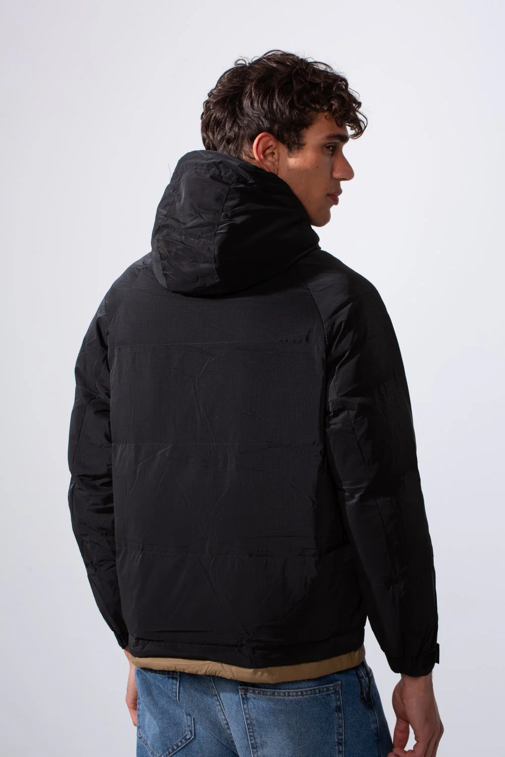 Men's Casual Hooded Lightweight Waterproof Jacket - Image 2