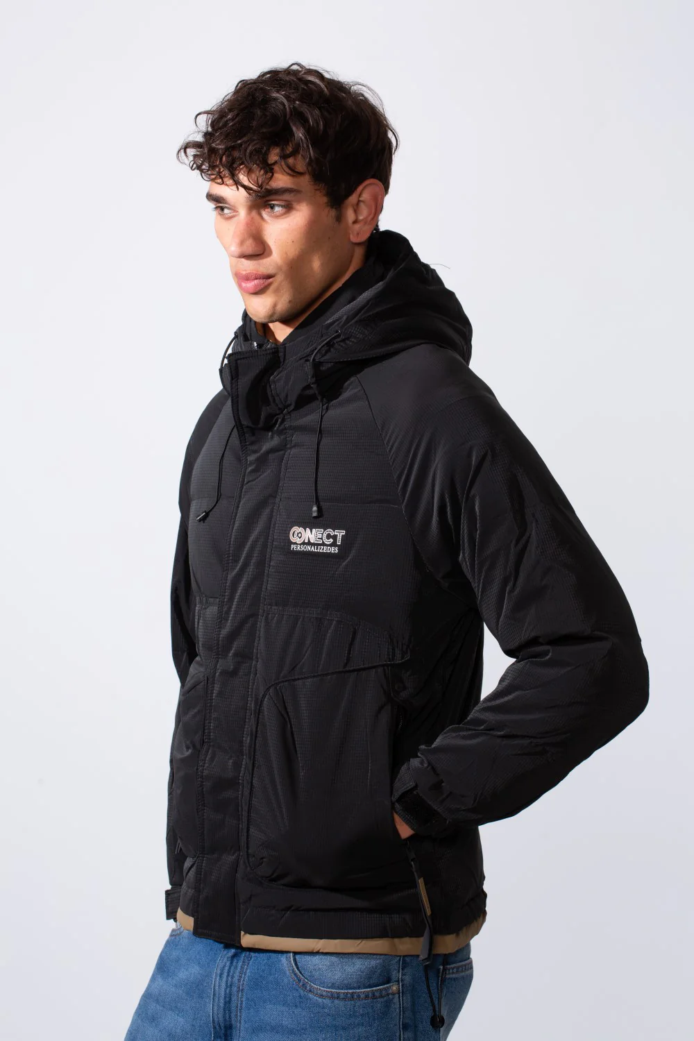 Men's Casual Hooded Lightweight Waterproof Jacket - Image 4