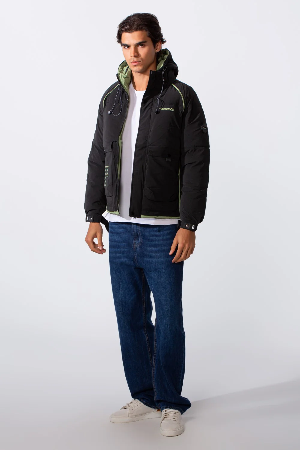 Men's Casual Hooded Waterproof Puffer Jacket - Image 11
