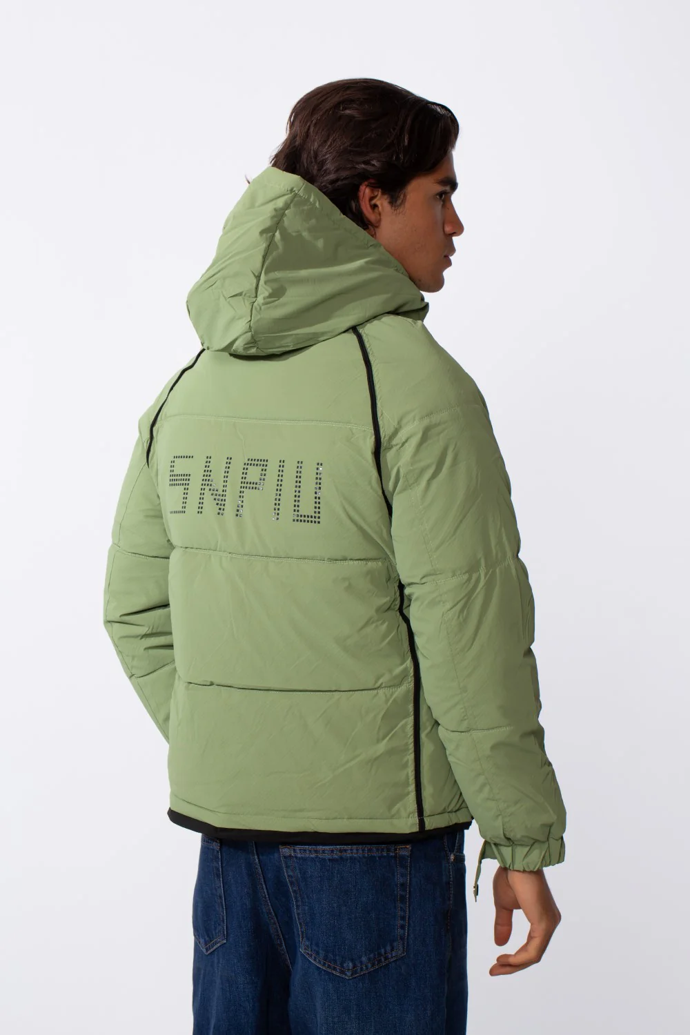 Men's Casual Hooded Waterproof Puffer Jacket - Image 14