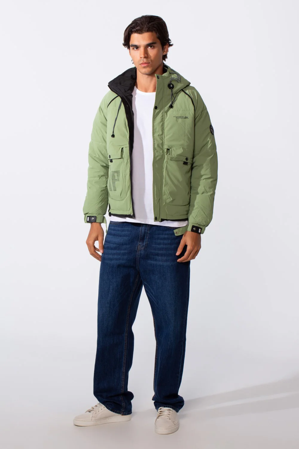Men's Casual Hooded Waterproof Puffer Jacket - Image 15