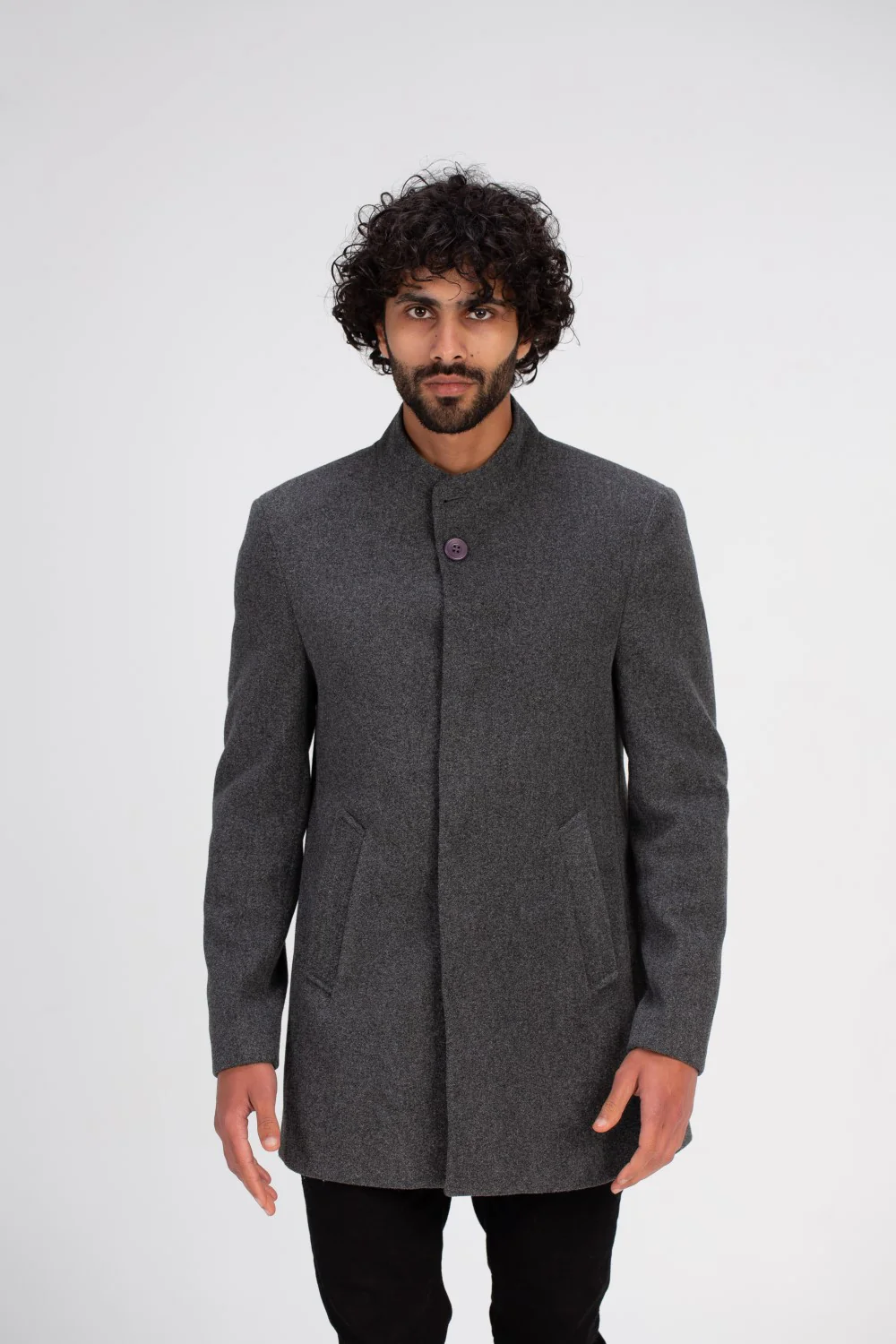 Men's Casual Padded Comfort Fit Gogh Made Of Soft Material Coat