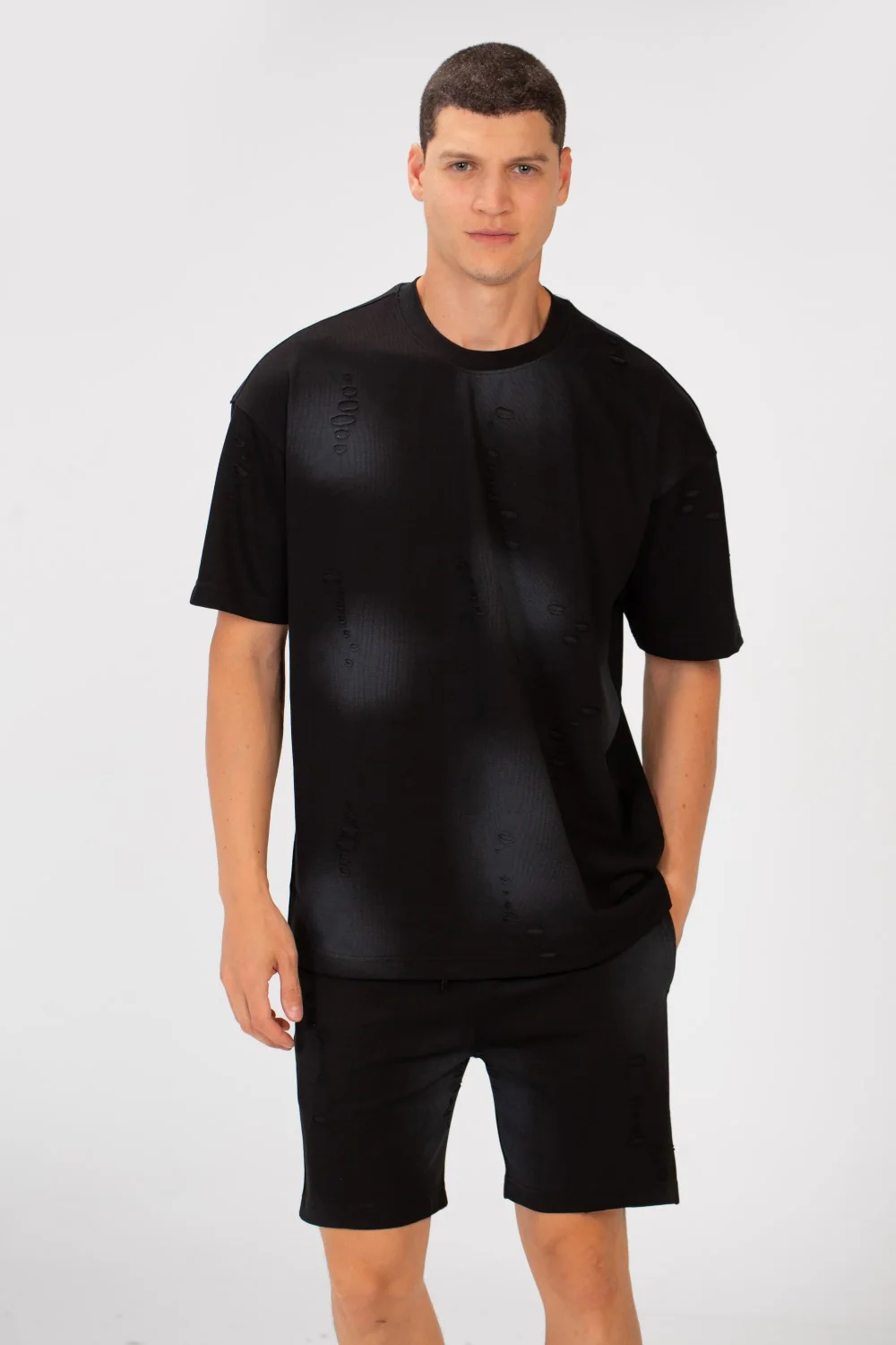 Men's Casual Sleeved Regular Fit Outfit
