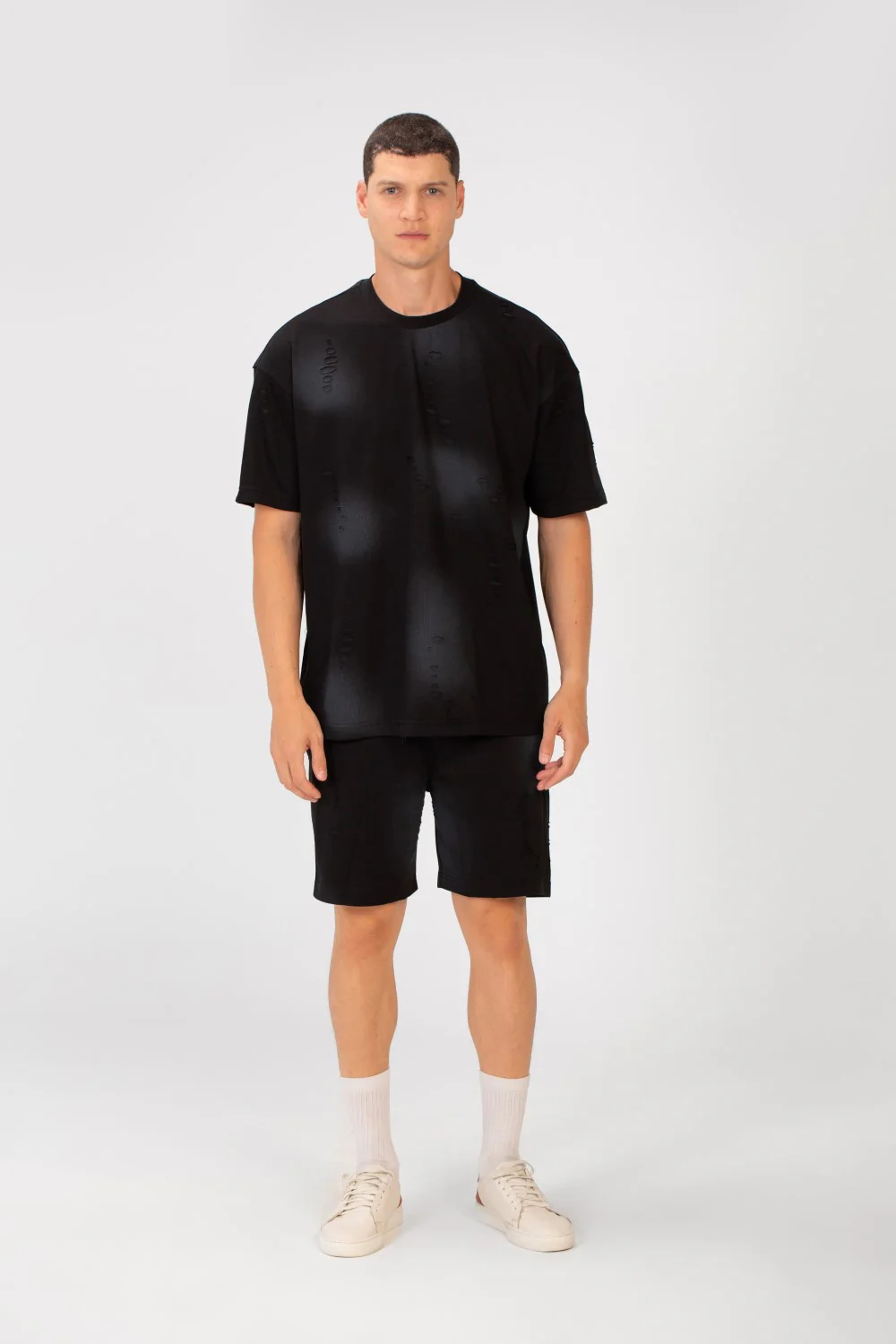 Men's Casual Sleeved Regular Fit Outfit - Image 4