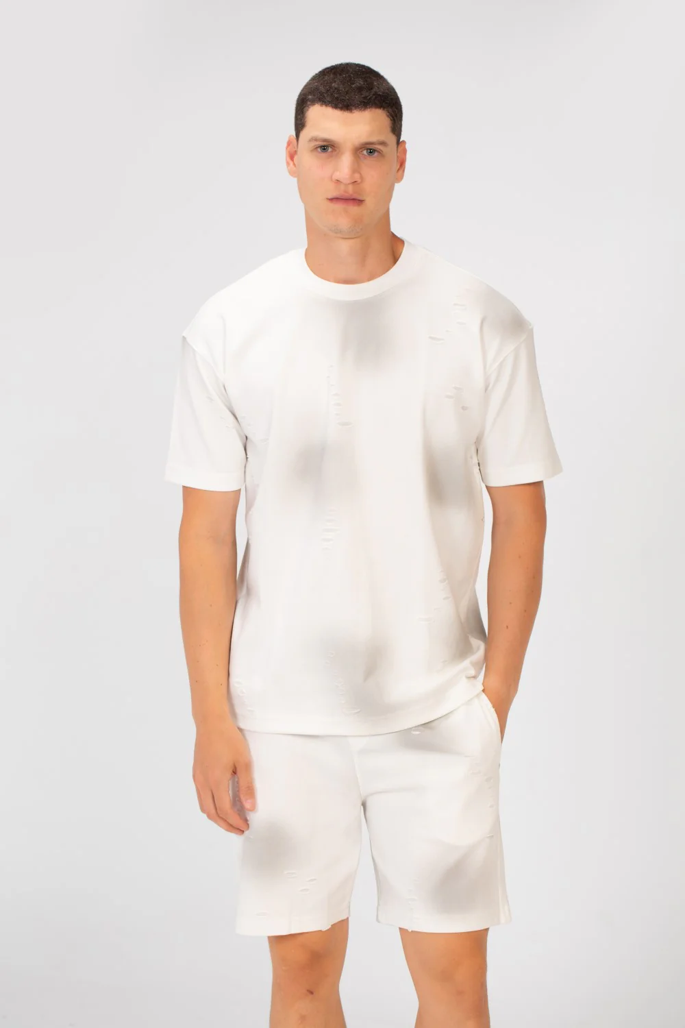Men's Casual Sleeved Regular Fit Outfit - Image 9