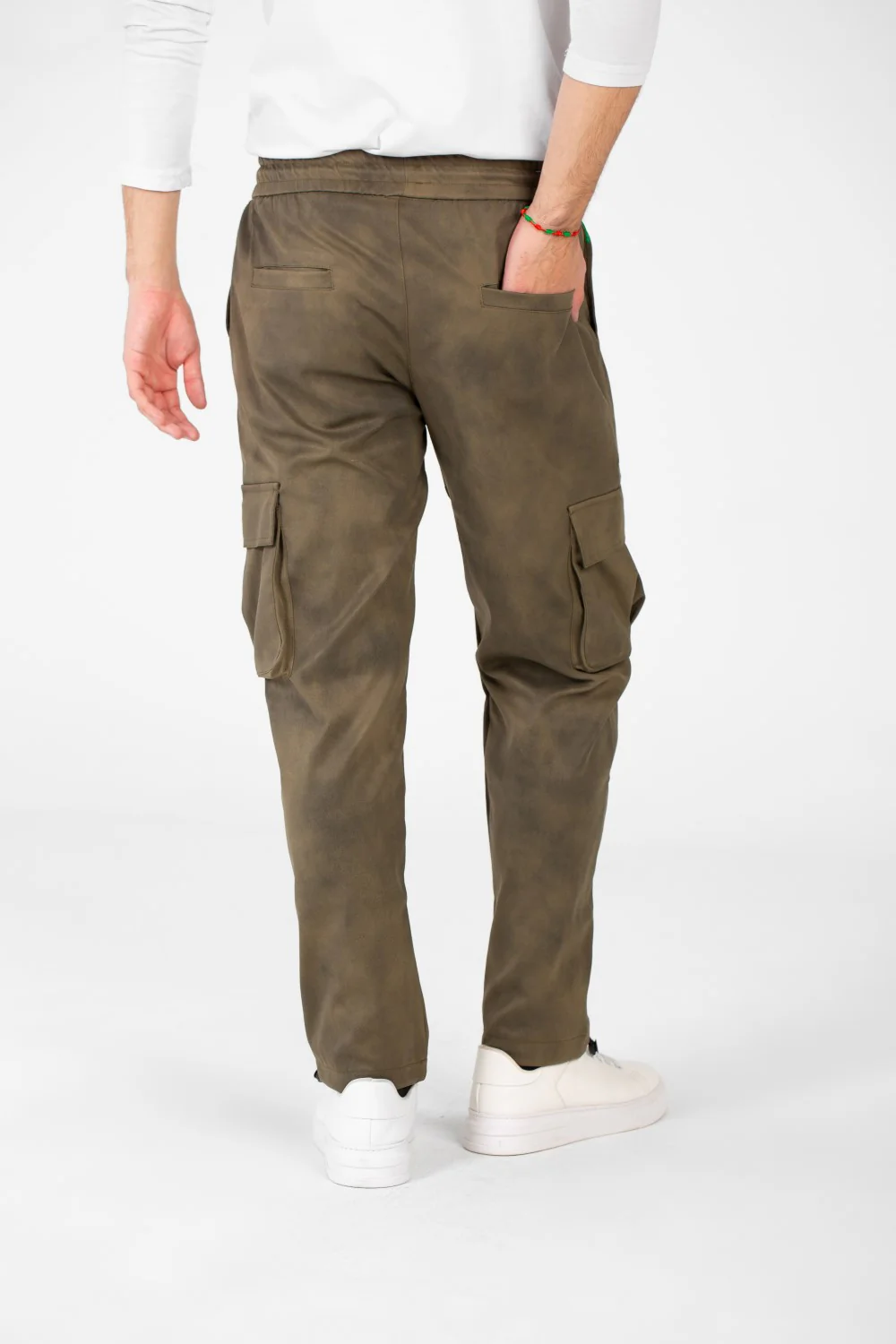 Men's Casual Sweatpants With Elastic Waist And Side Pockets - Image 10