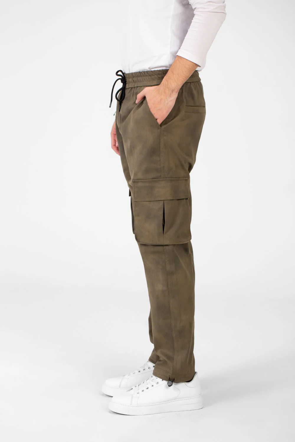 Men's Casual Sweatpants With Elastic Waist And Side Pockets - Image 12