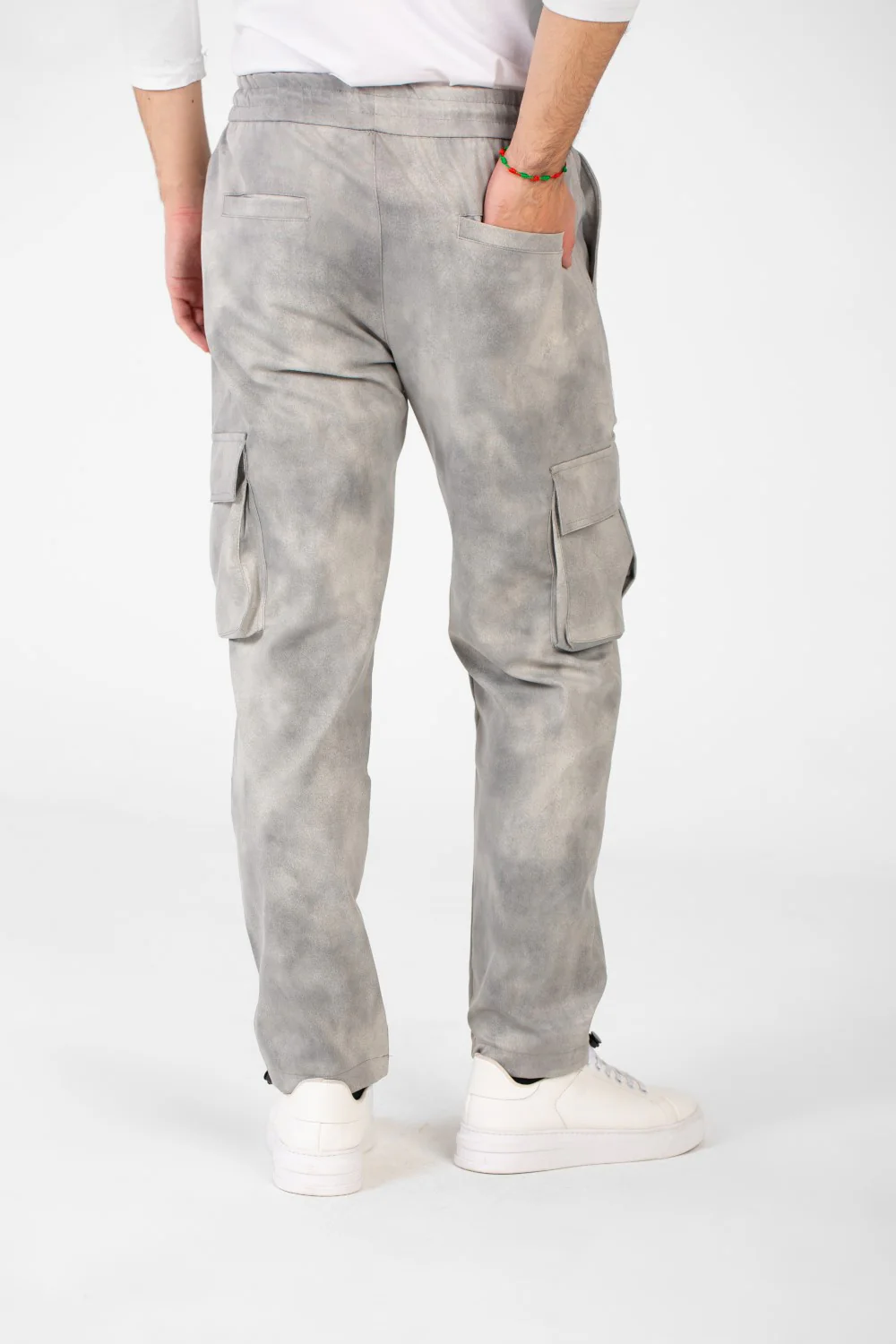 Men's Casual Sweatpants With Elastic Waist And Side Pockets - Image 6