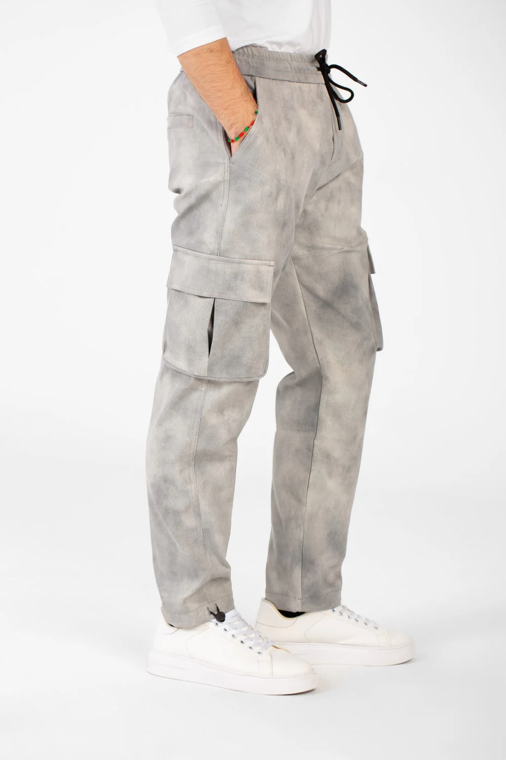 Men's Casual Sweatpants With Elastic Waist And Side Pockets - Image 7