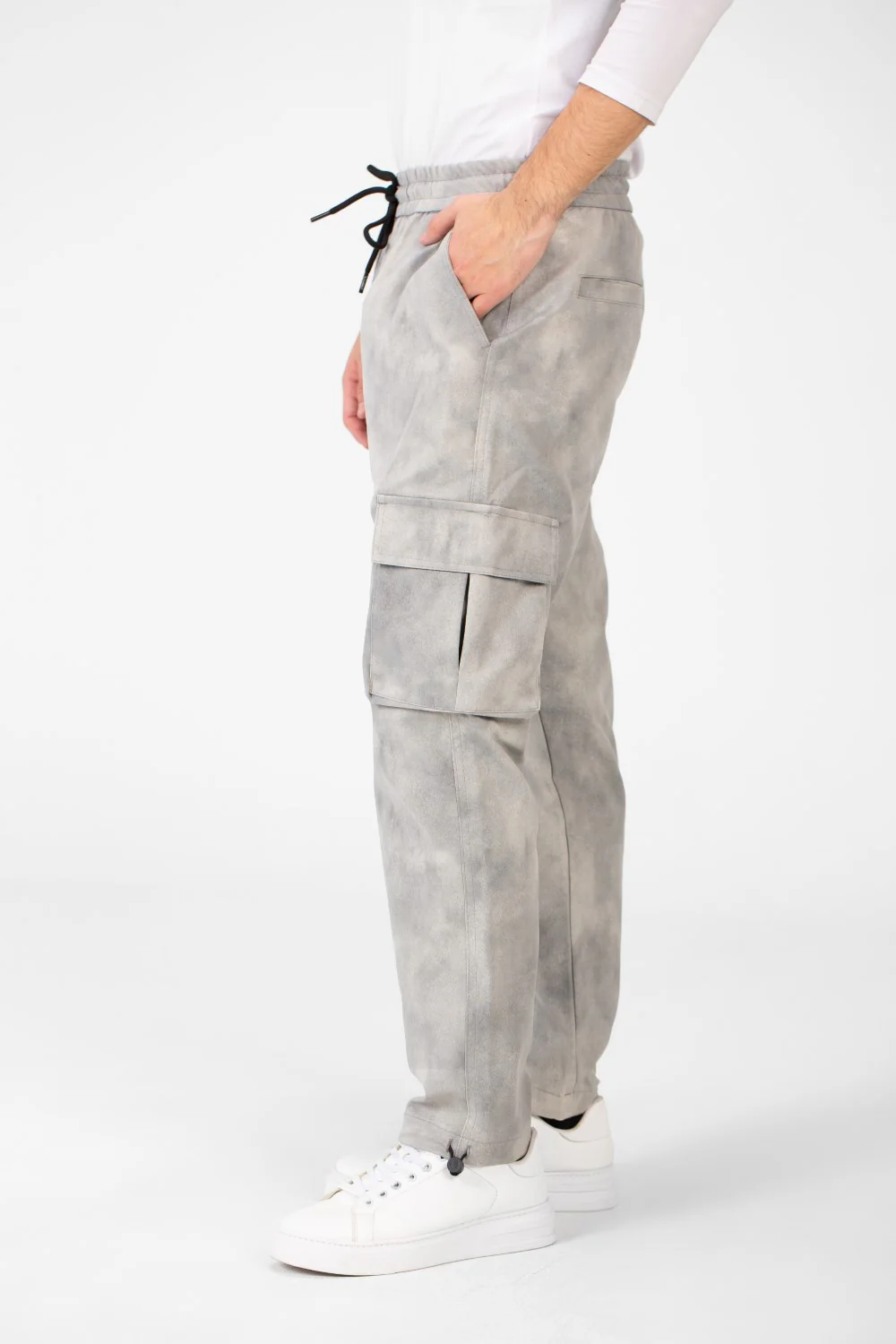 Men's Casual Sweatpants With Elastic Waist And Side Pockets - Image 8