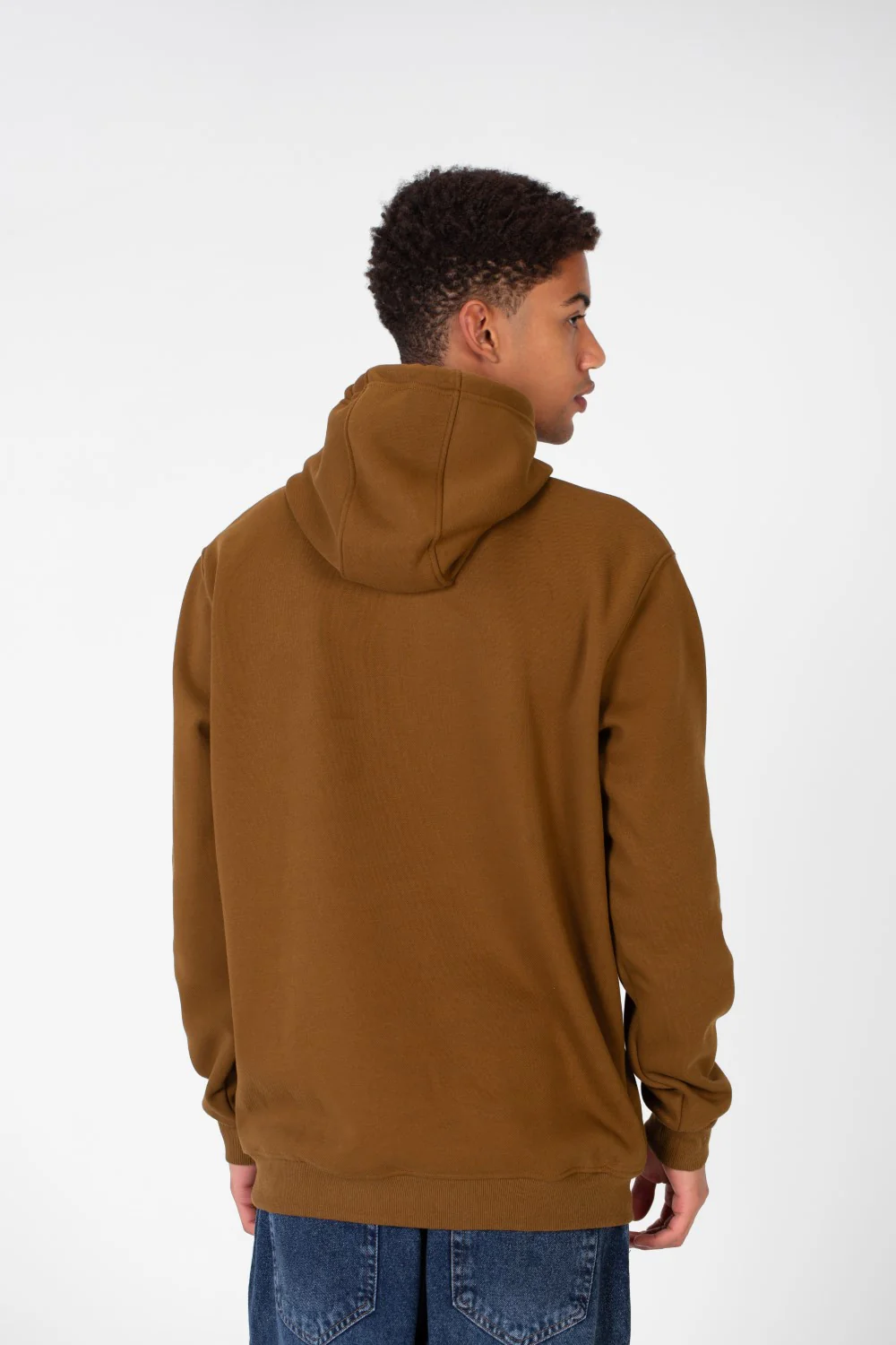 Men's Casual Sweatshirt With Hoodie Cut And Front Print - Image 8