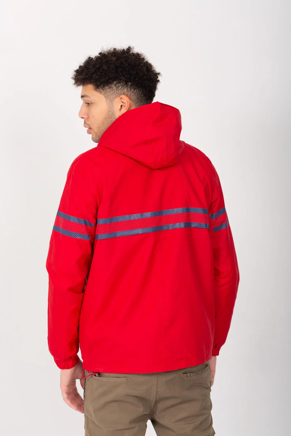Men's Casual Zipper Hooded Waterproof Jacket With Unique Style - Image 2